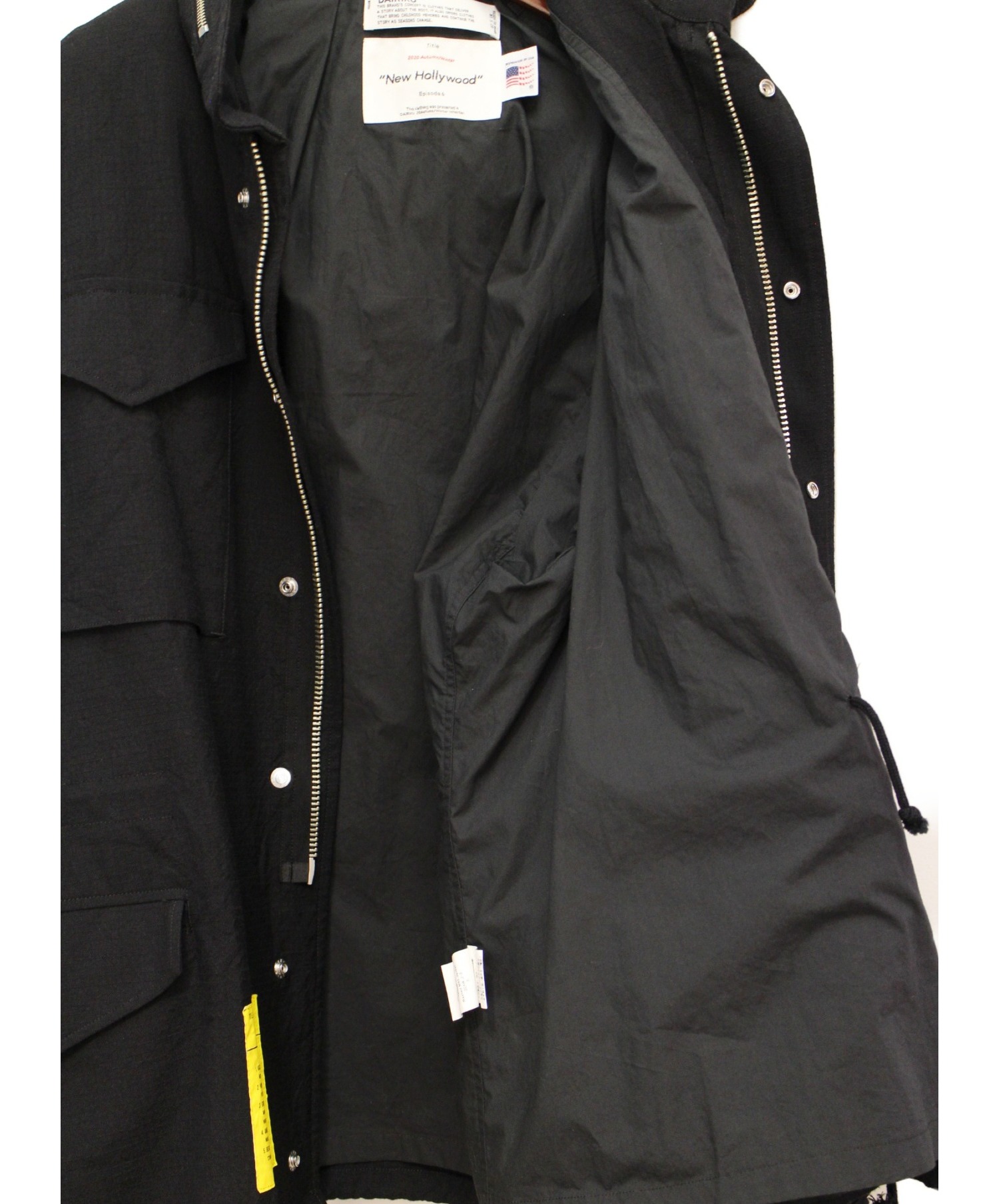 DAIRIKU　Pinup Girl Washed M65 Jacket　黒