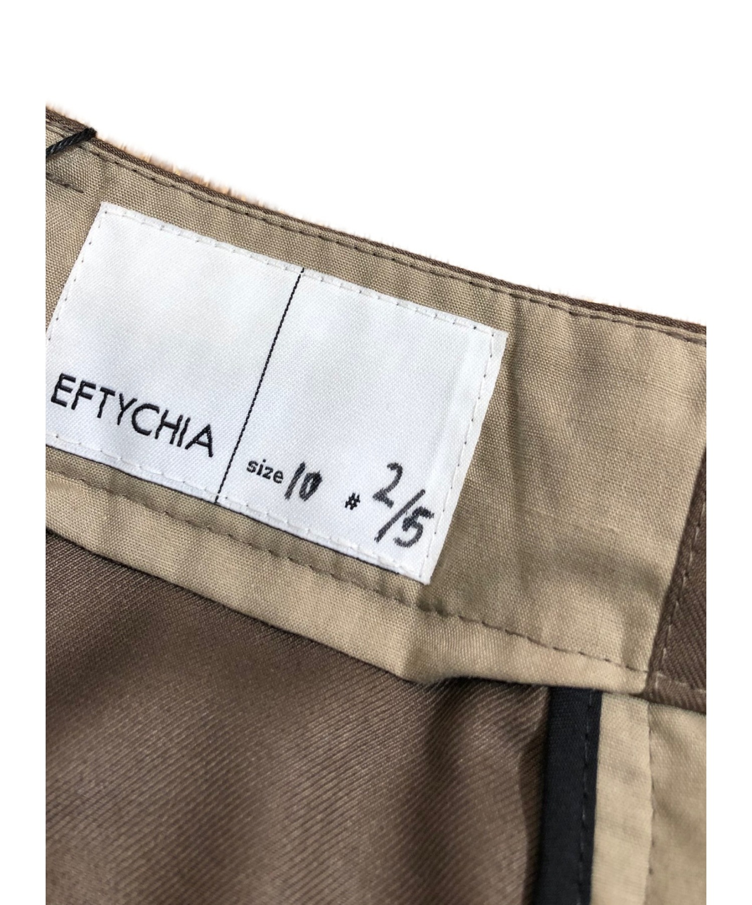 EFTYCHIA 19aw スラックス - スラックス