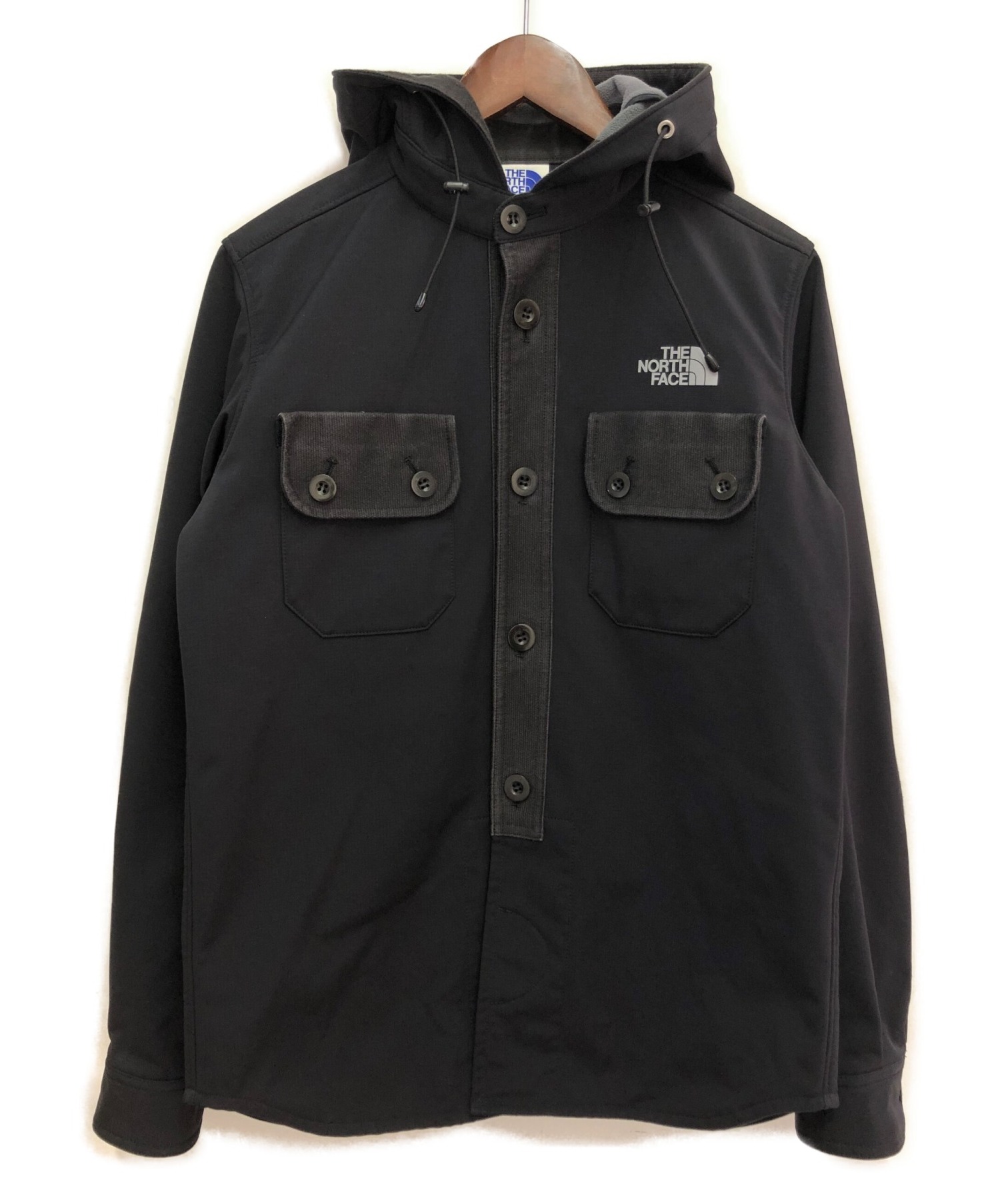 eYe COMME des GARCONS JUNYAWATANABE MAN (アイコムデギャルソンジュンヤワタナベマン) ×THE NORTH  FACE マウンテンパーカー ブラック サイズ:S