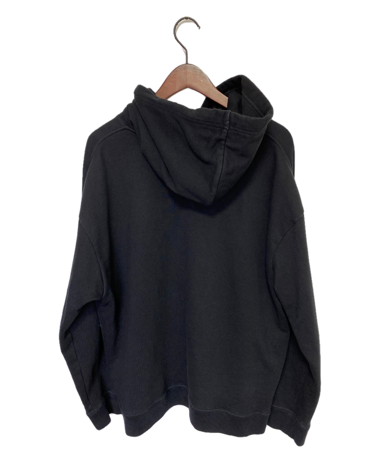 RAF SIMONS (ラフシモンズ) PUNKETTE HOODY ブラック サイズ:Ｍ