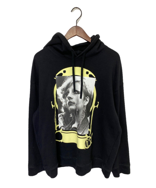 中古・古着通販】RAF SIMONS (ラフシモンズ) PUNKETTE HOODY ブラック