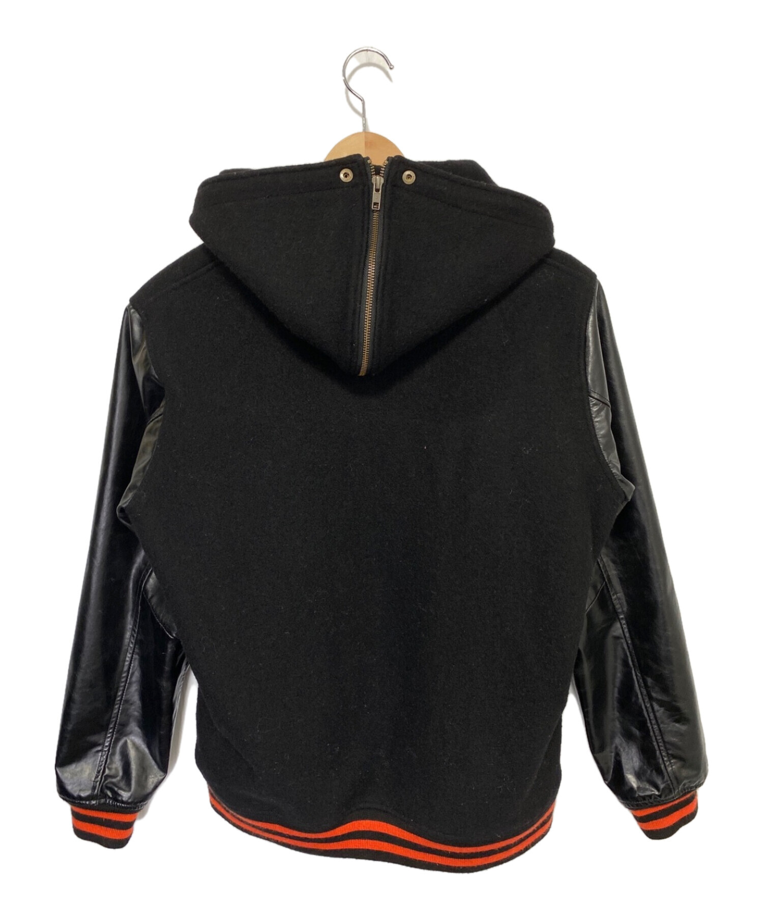 Supreme / 12aw "Hooded Varsity Jacket"