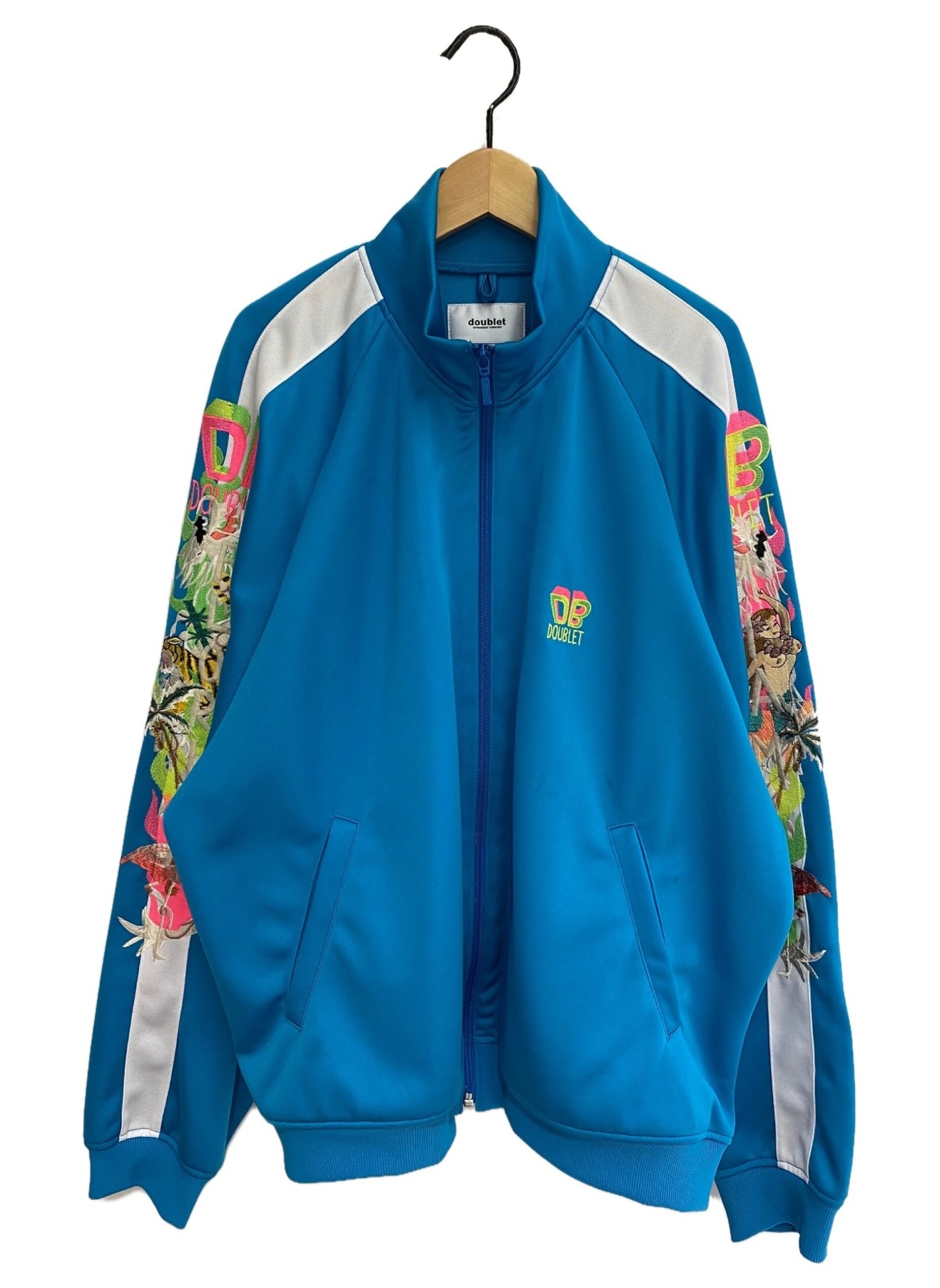 中古・古着通販】doublet (ダブレット) CHAOS EMBROIDERY TRACK JACKET