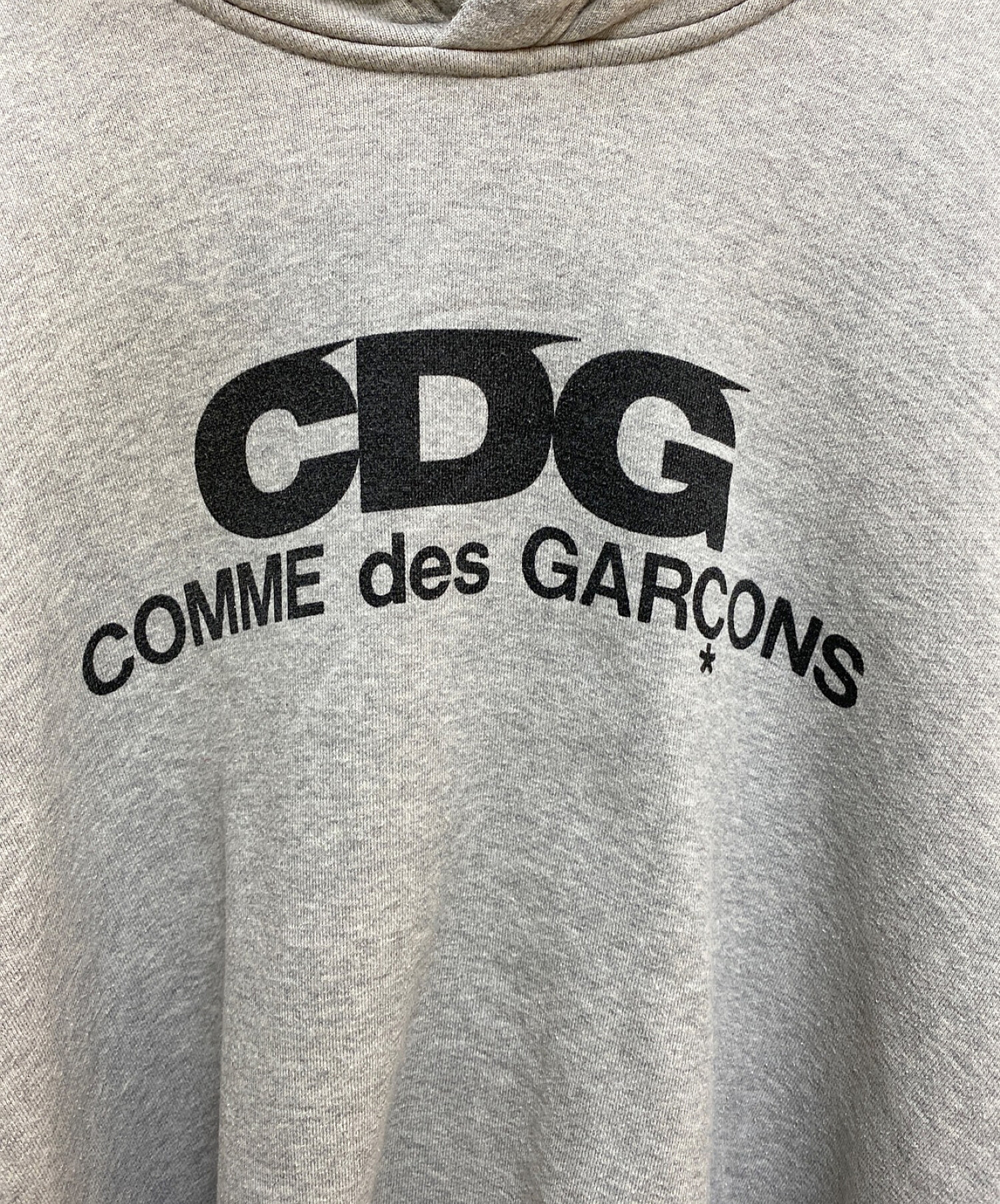 CDG (シーディージー) ポンチョパーカー グレー サイズ:L