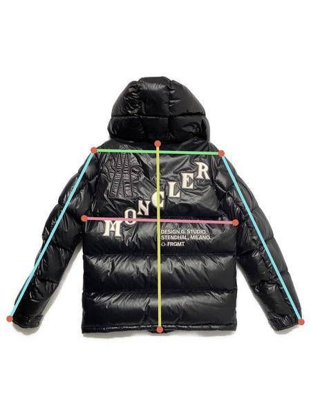 中古・古着通販】MONCLER×FRAGMENT (モンクレール×フラグメント) KEIDH ブラック サイズ:2｜ブランド・古着通販  トレファク公式【TREFAC FASHION】スマホサイト