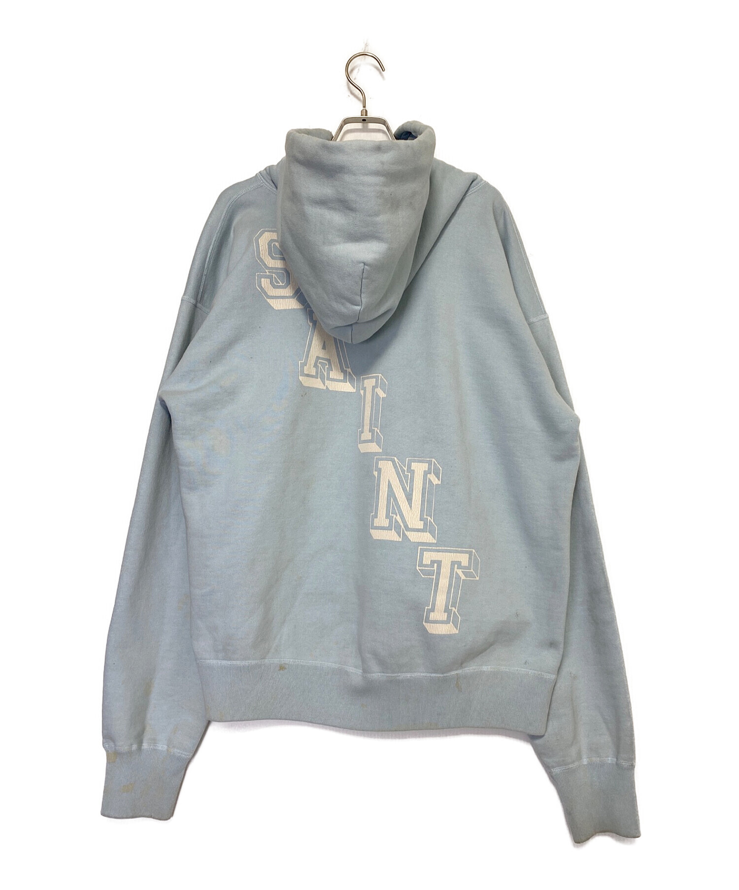 中古・古着通販】SAINT MICHAEL (セントマイケル) HOODIE ANGEL スカイ