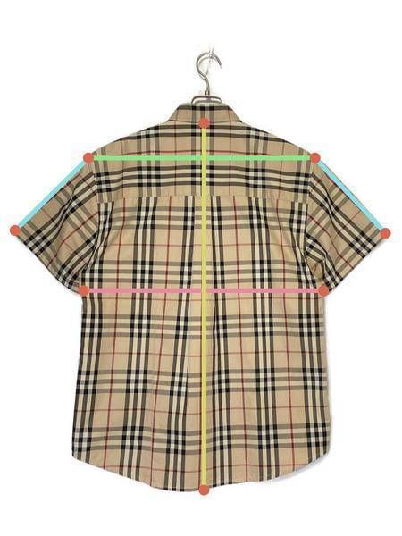 【中古・古着通販】BURBERRY (バーバリー) 半袖ノバチェック