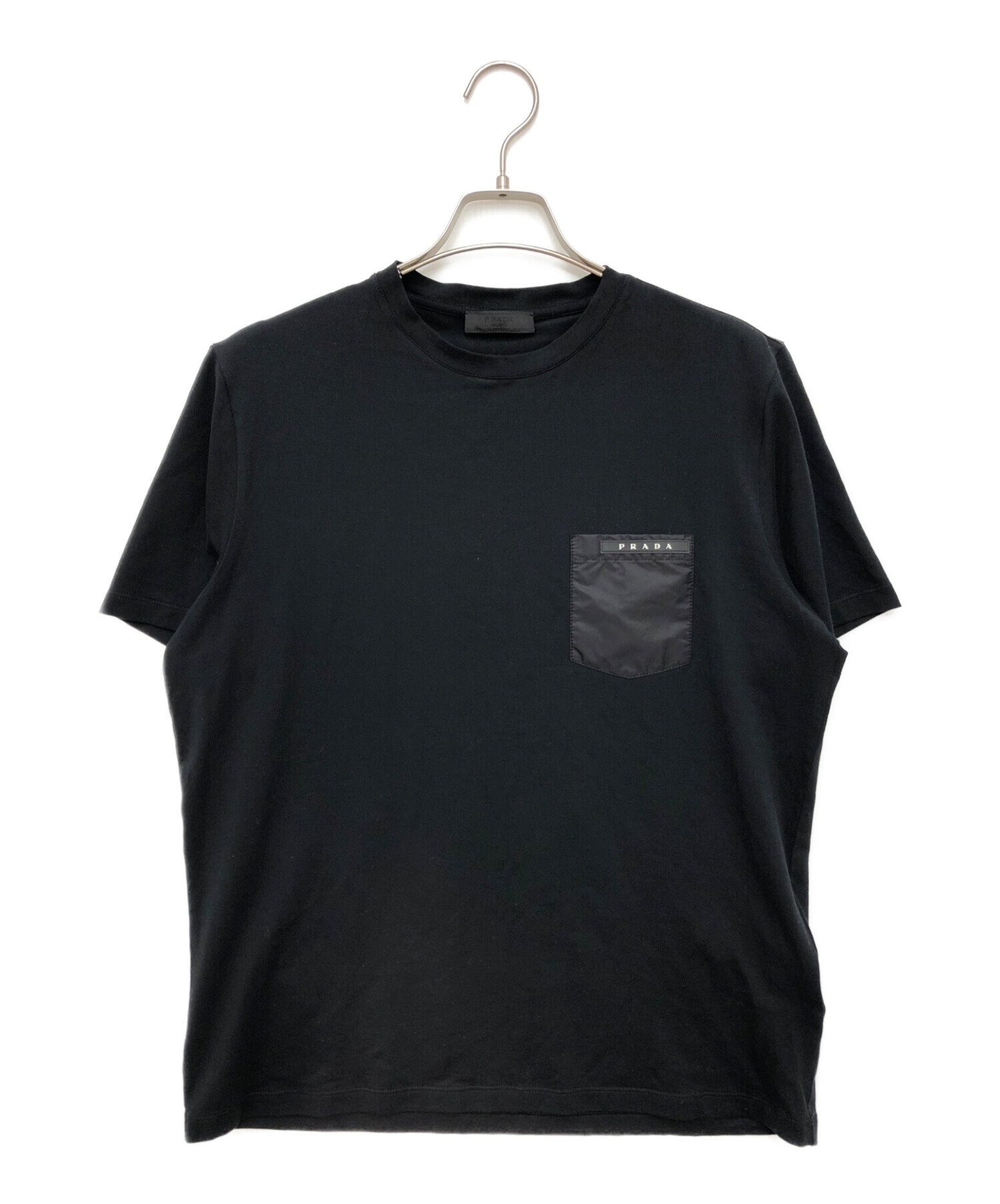 10,904円プラダ PRADA Tシャツ Lサイズ ブラック