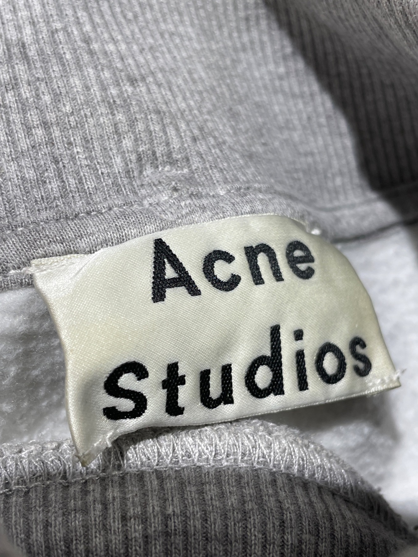 Acne studios (アクネストゥディオズ) BETA FLOCK SWEAT グレー サイズ:XS