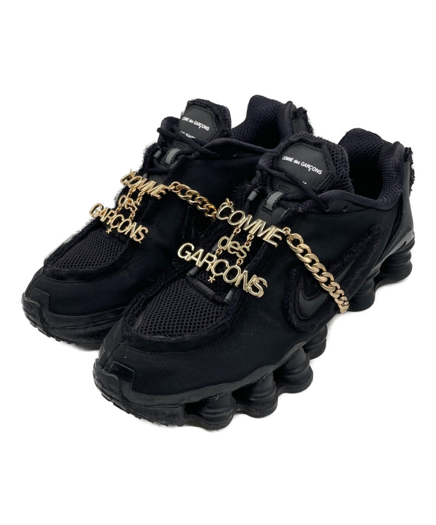 COMME des GARCONS (コムデギャルソン) ×NIKE(ナイキ) SHOX ブラック サイズ:28cm