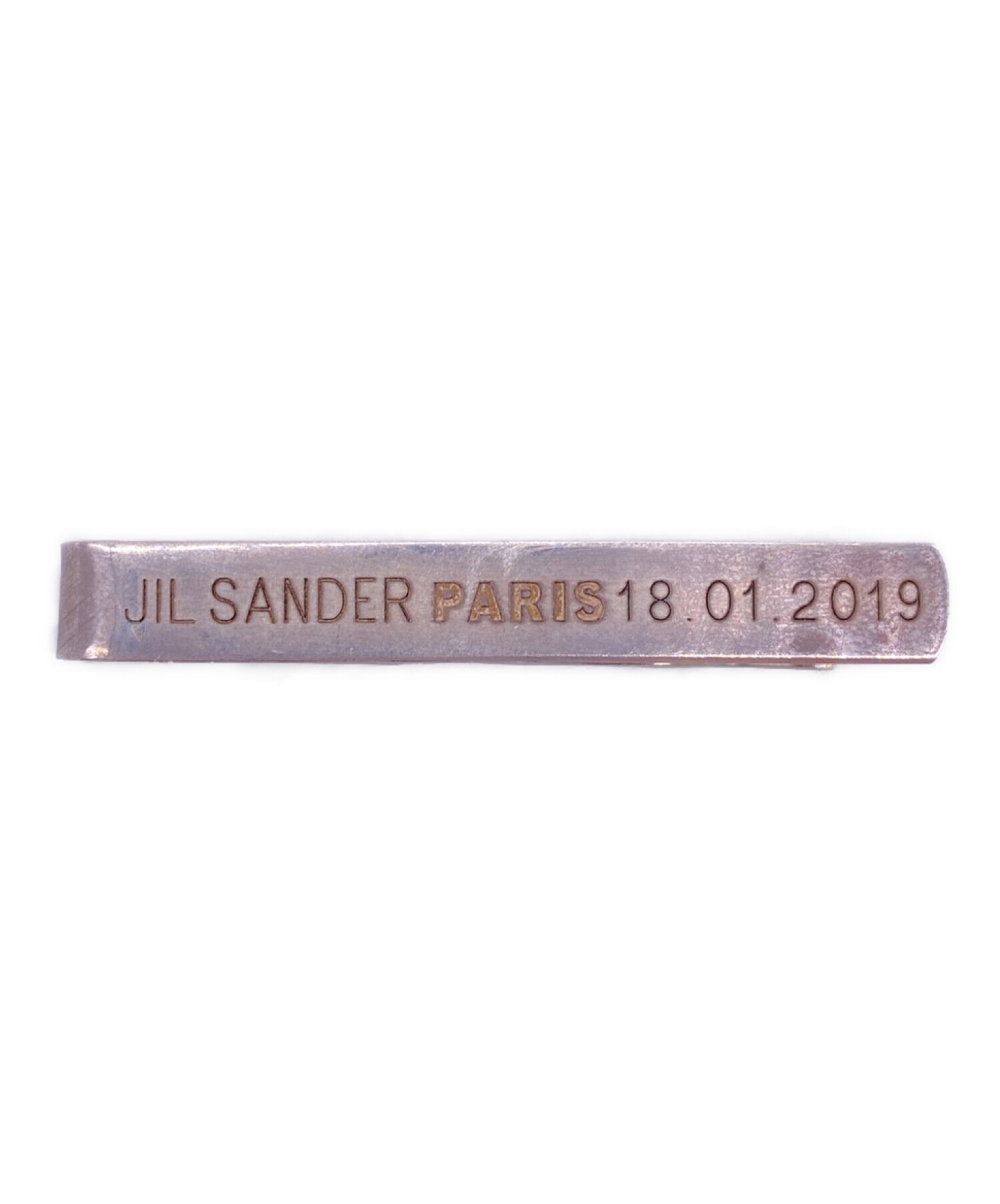 JIL SANDER (ジルサンダー) タイピン シルバー サイズ:-