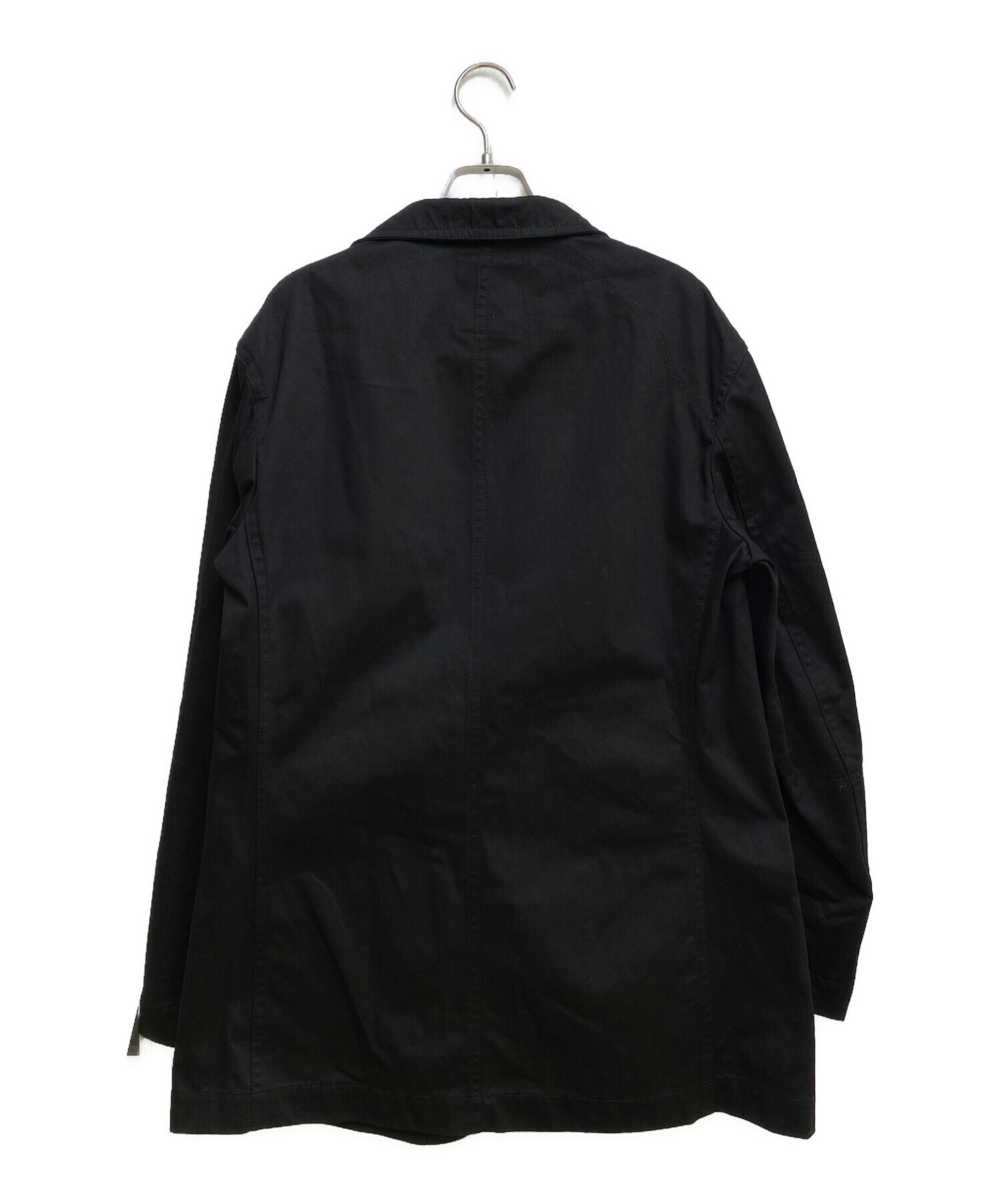 WILDSIDE YOHJI YAMAMOTO (ワイルドサイドヨウジヤマモト) Cotton Chino 2B Tailored Collar  Jacket ブラック サイズ:3
