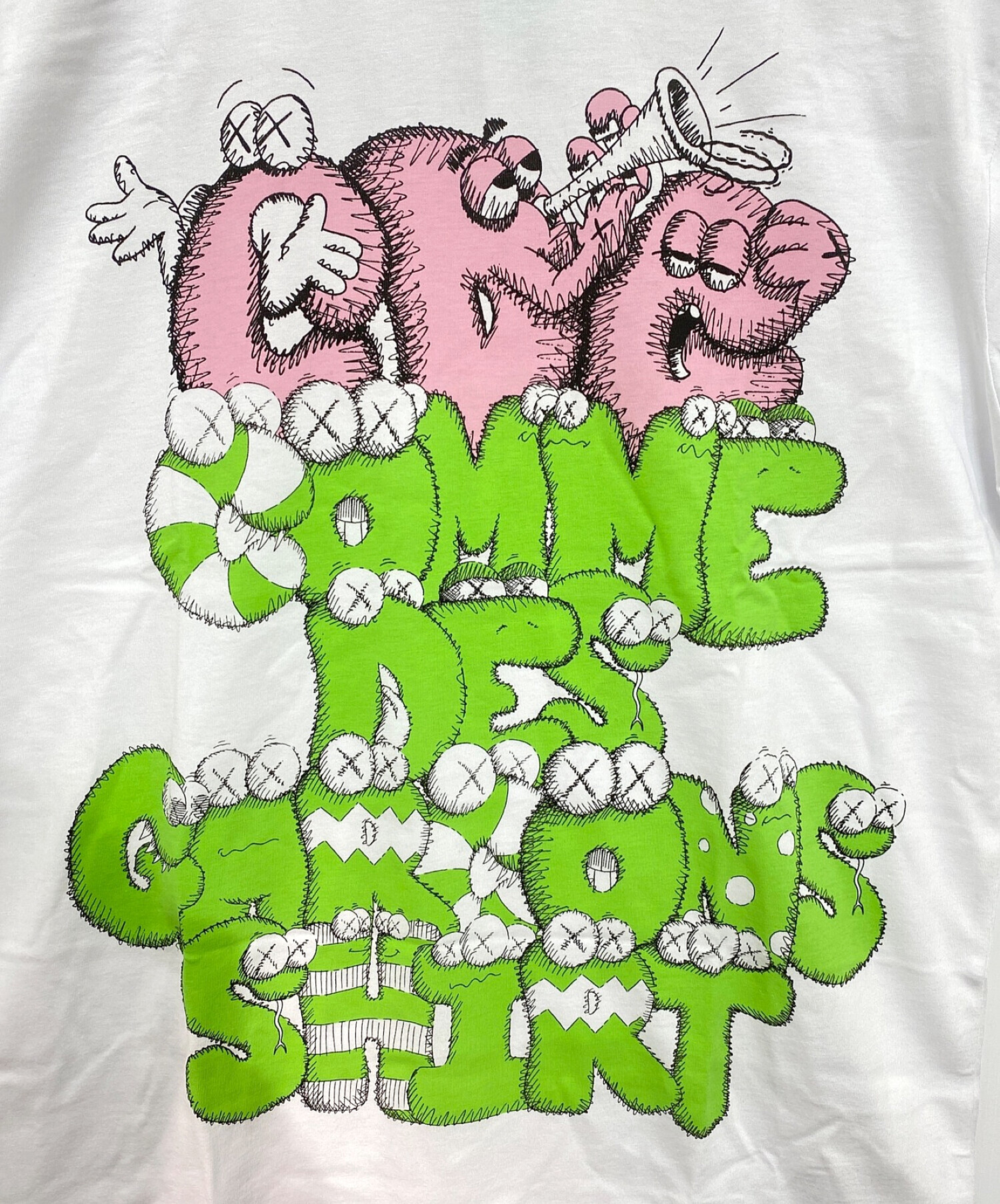 中古・古着通販】COMME des GARCONS SHIRT (コムデギャルソンシャツ) プリントTシャツ ホワイト サイズ:XL 未使用品｜ブランド・古着通販  トレファク公式【TREFAC FASHION】スマホサイト