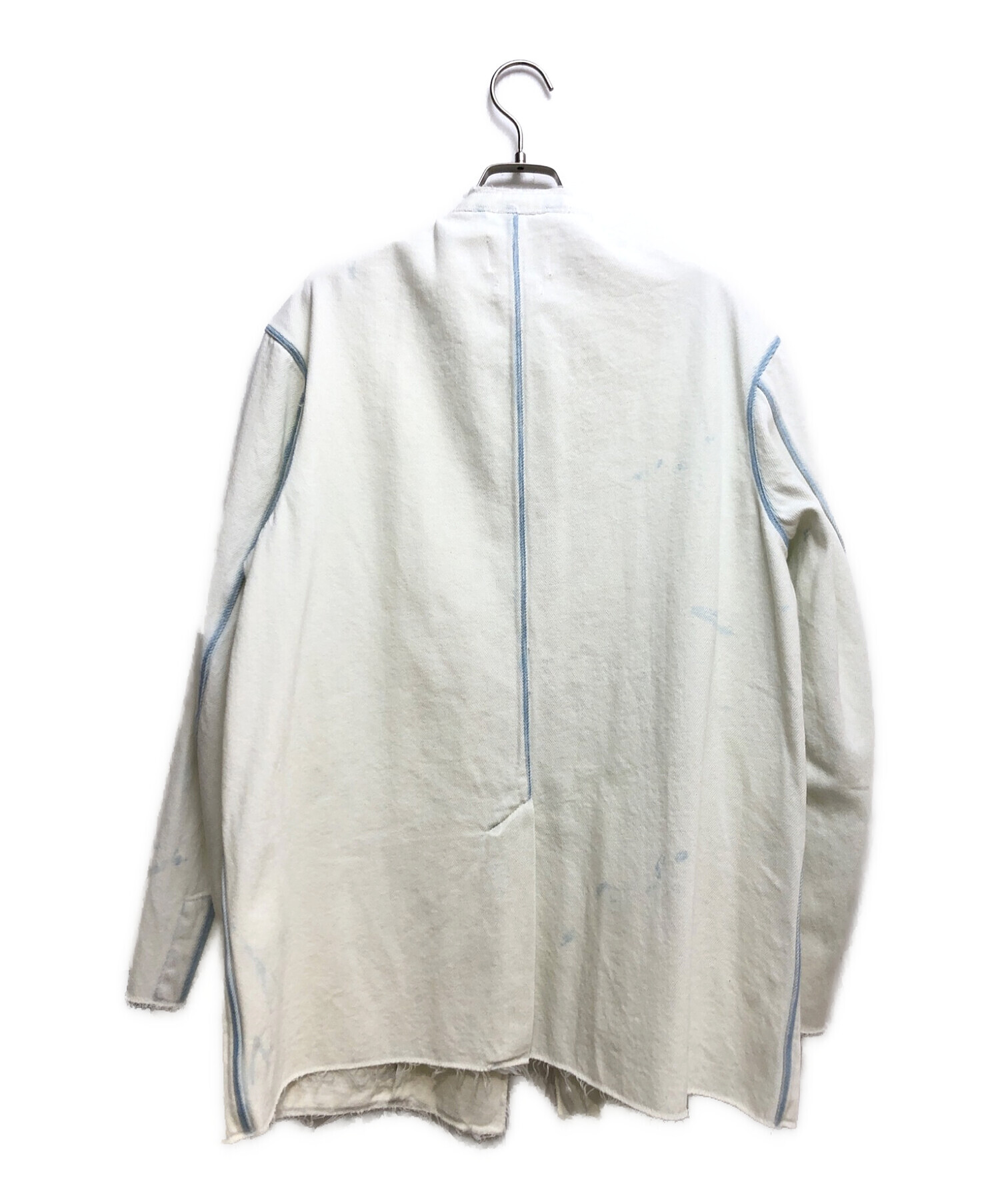 21ss Cut-Off Denim Tailored Jacket