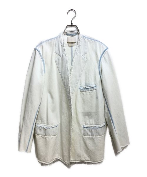 yoke 21ss cut off denim tailored jacket定価46000円＋税 - mypantum.com