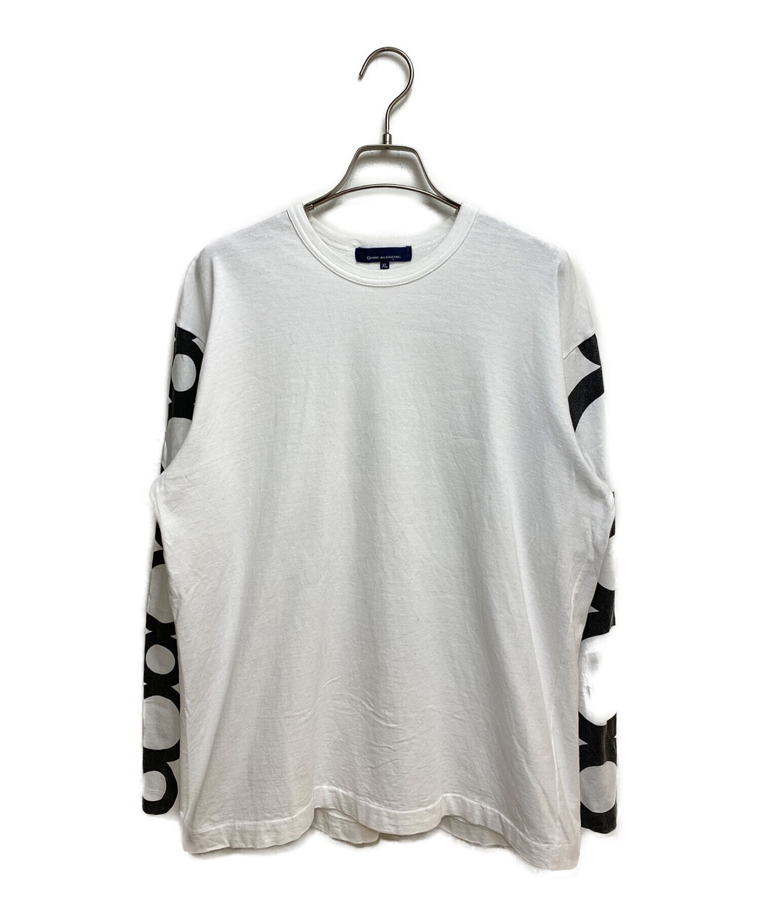COMME des GARCONS (コムデギャルソン) ロングスリーブTシャツ ホワイト サイズ:XL
