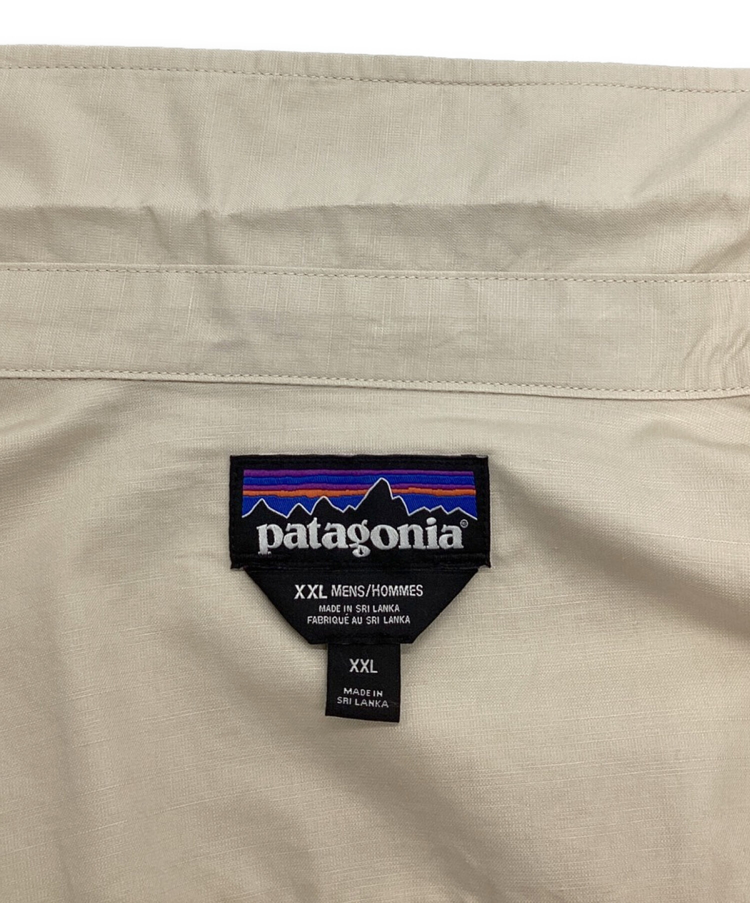 Patagonia (パタゴニア) ライトウェイト・オールウェア・ヘンプ・コーチズ・ジャケット ベージュ サイズ:XXL