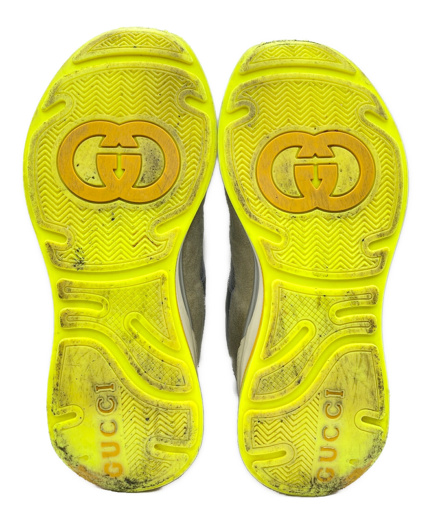 中古・古着通販】GUCCI (グッチ) ローカットスニーカー シルバー