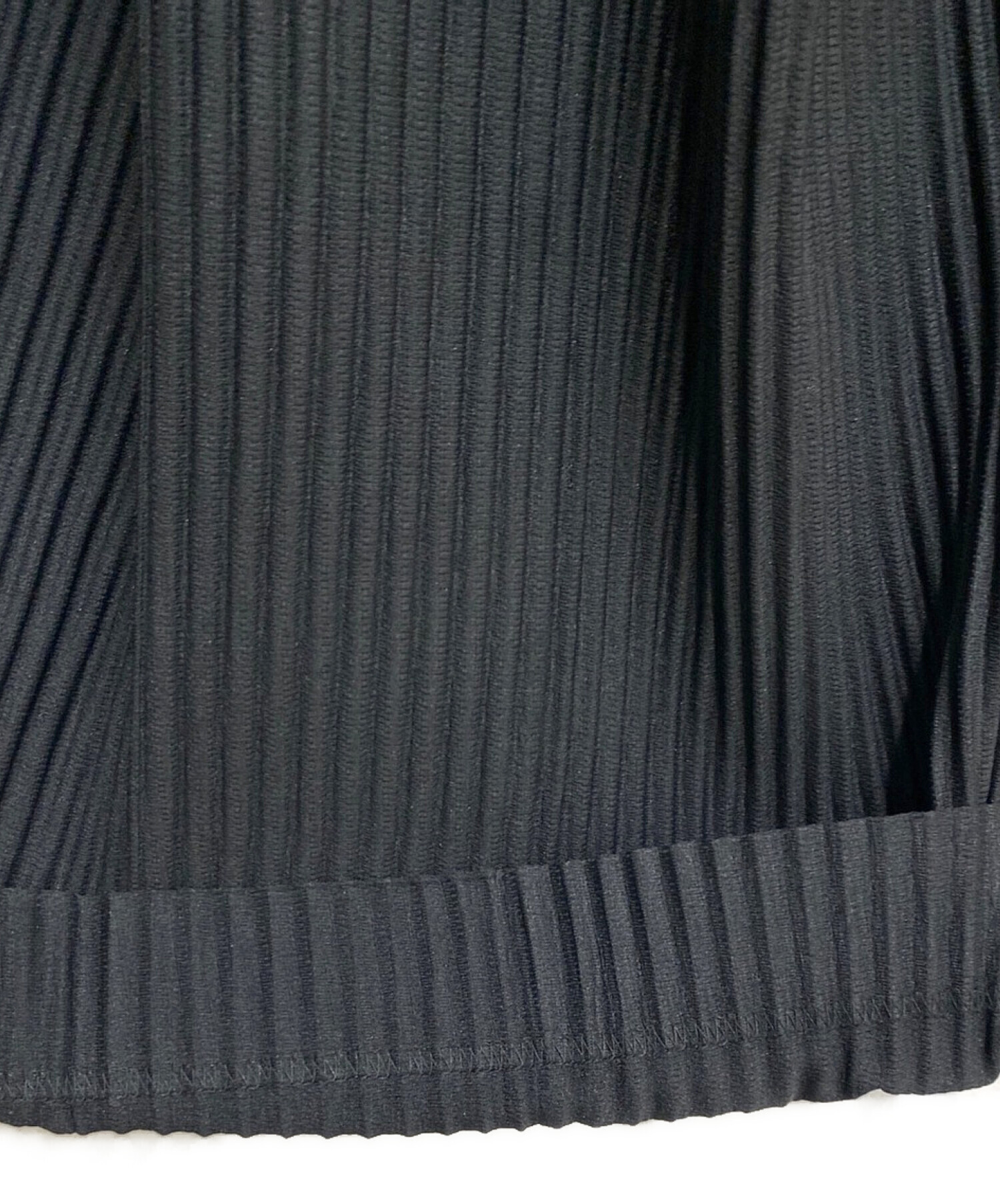 HOMME PLISSE ISSEY MIYAKE (オムプリッセ イッセイミヤケ) PLEATS BOTTOMS ブラック サイズ:3