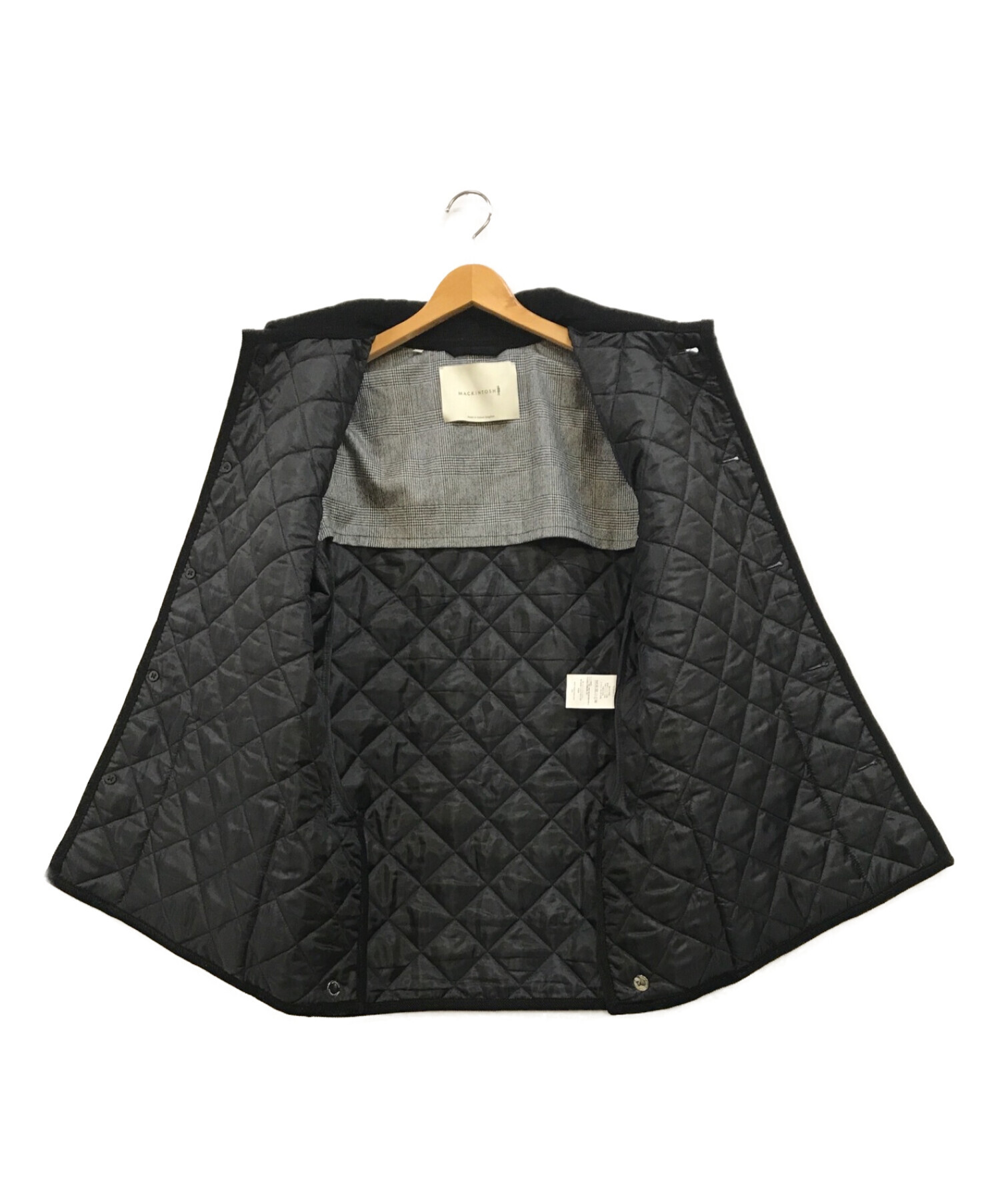 MACKINTOSH (マッキントッシュ) WAVERLY QUILTED JACKET ブラック サイズ:36