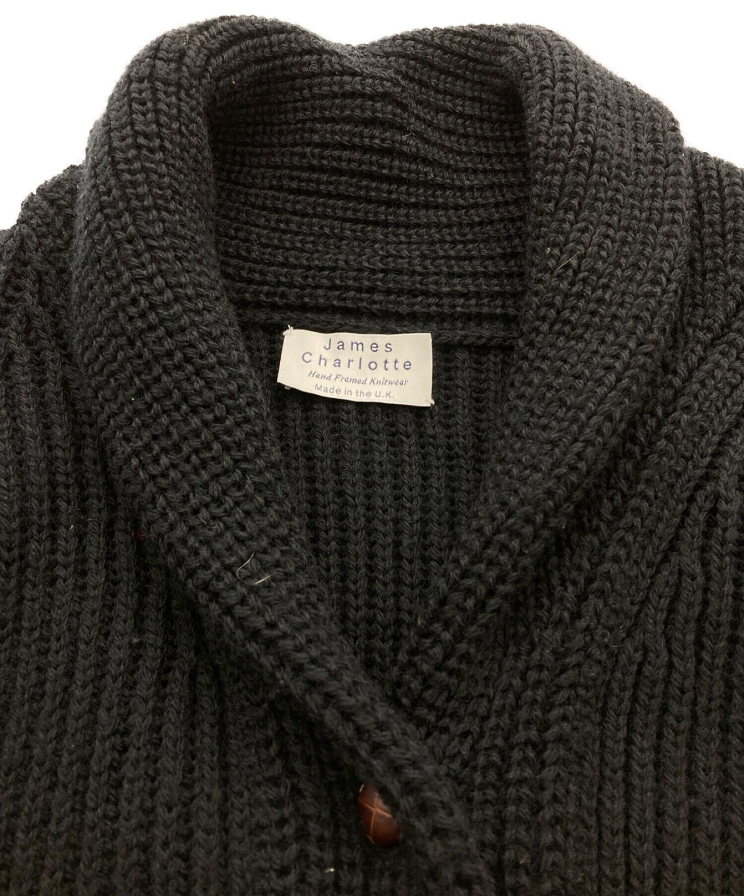 売れ筋介護用品も！ cardigan knit collared shawl Charlotte James