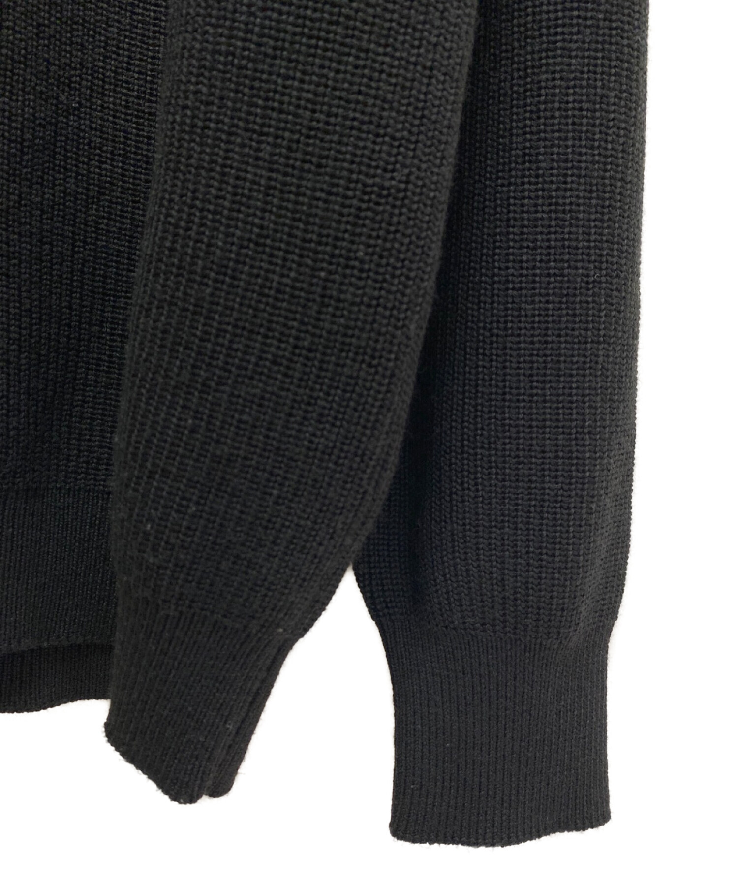 身幅約47ｃｍ脇脇(希少)kolor カラー 21AW 異素材ドッキング ニット セーター