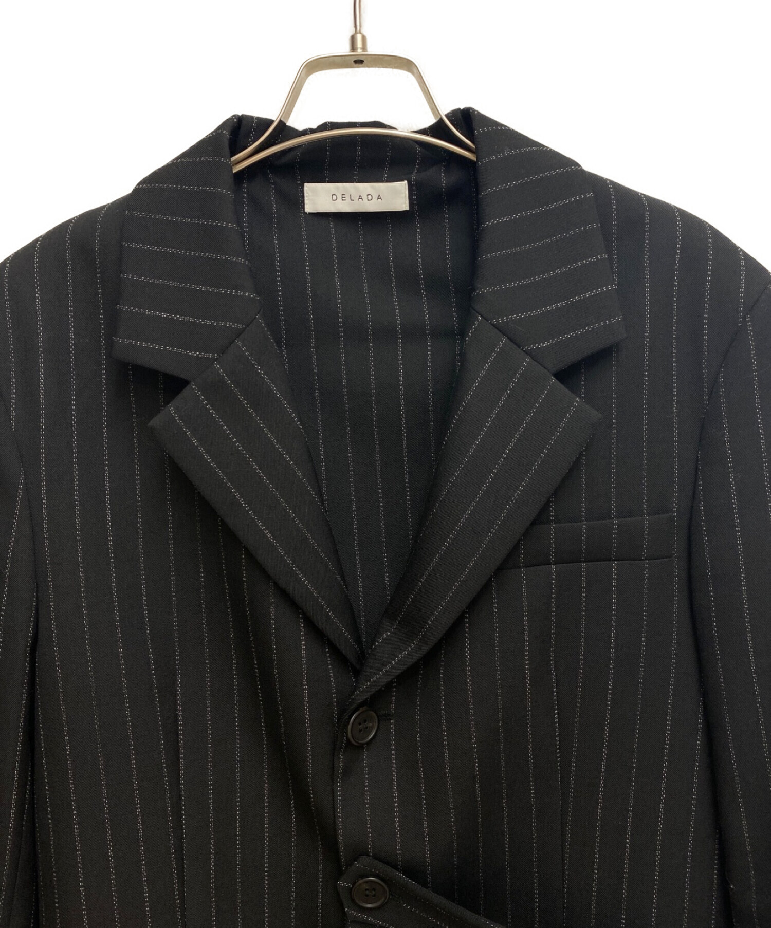 中古・古着通販】DELADA (デラダ) chalk striped wool blazer jacket