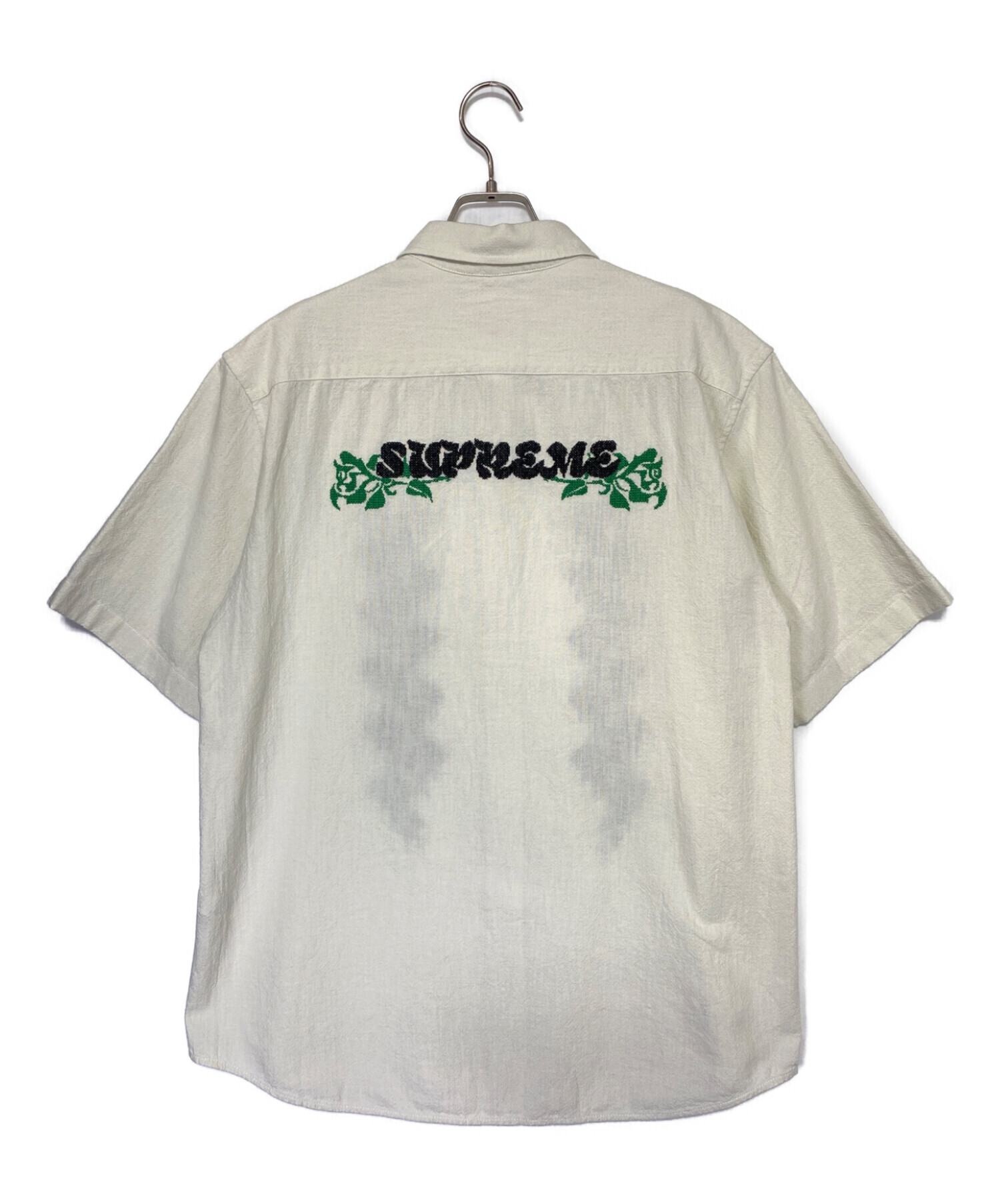 取扱数No.1正規店 SUPREME シュプリーム 23SS Needlepoint S/S Shirt