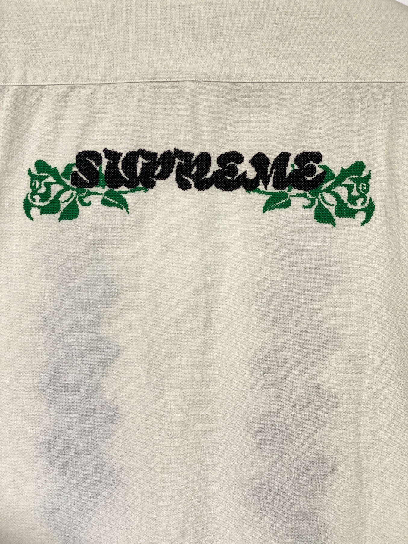 取扱数No.1正規店 SUPREME シュプリーム 23SS Needlepoint S/S Shirt