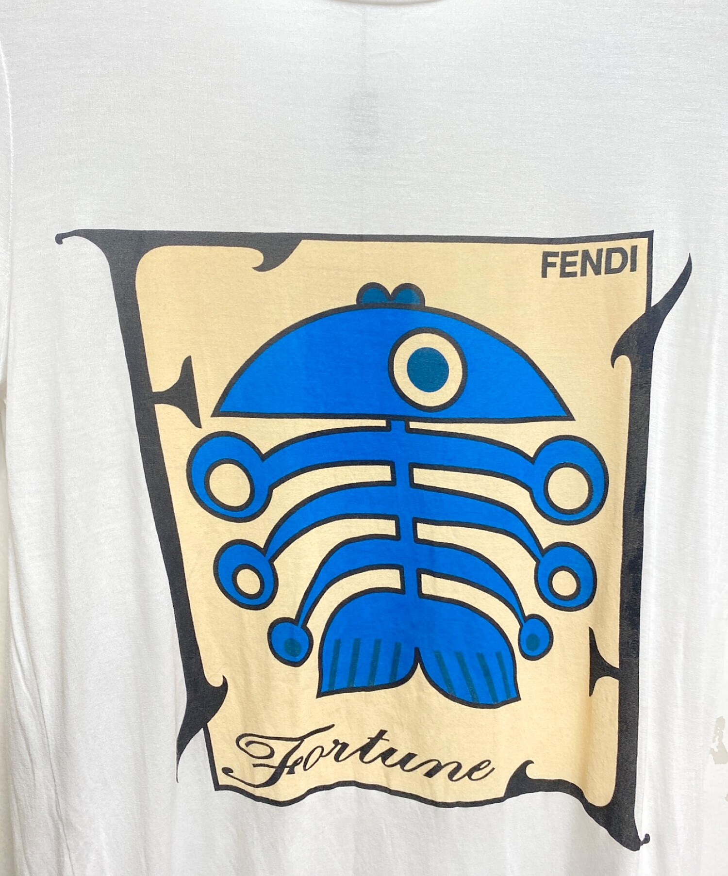 FENDI (フェンディ) Tシャツ ホワイト サイズ:40