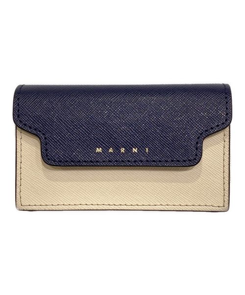 【中古・古着通販】MARNI (マルニ) カードケース ネイビー