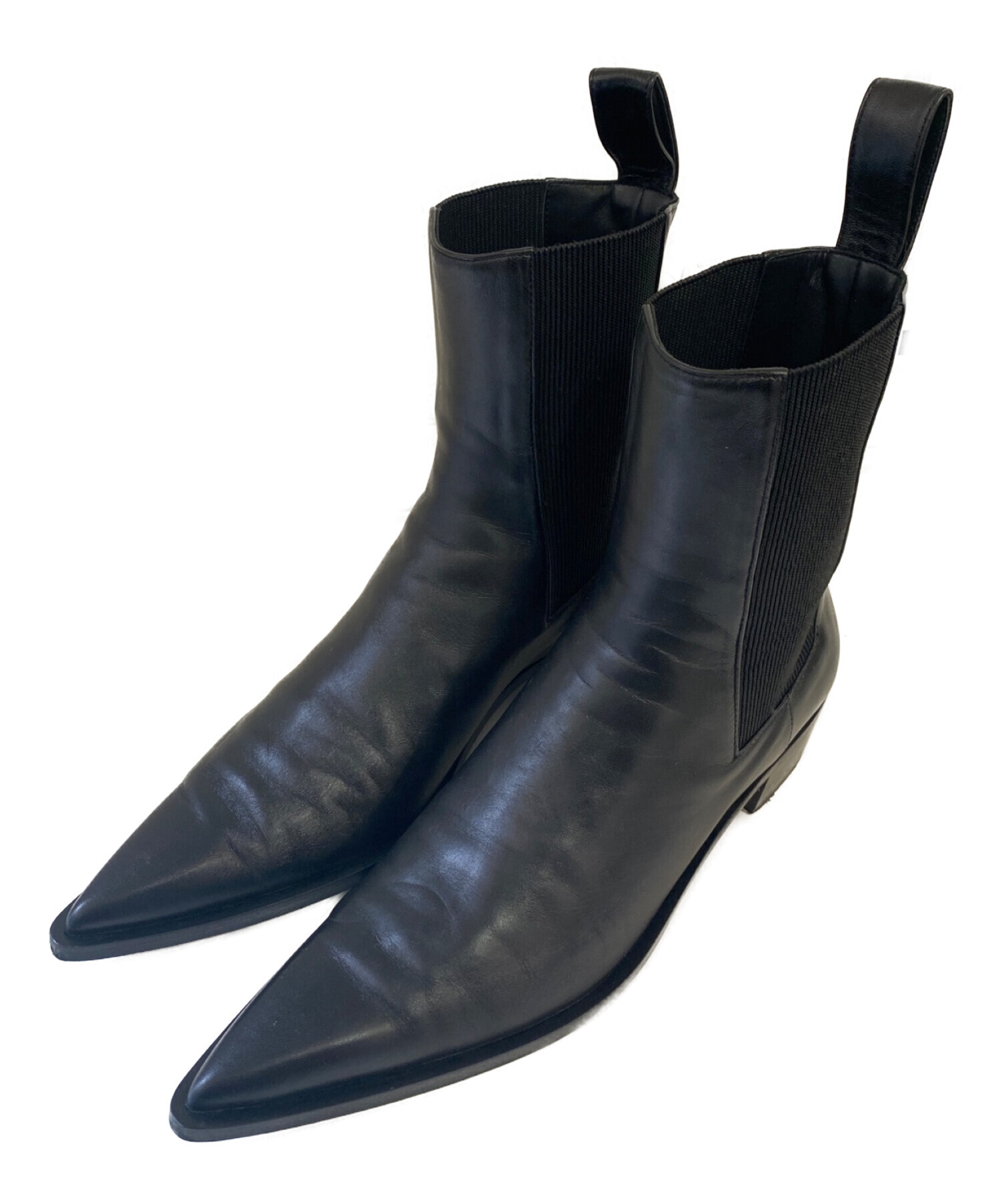peter do everyday leather boots ヒールブーツ12万で即決します