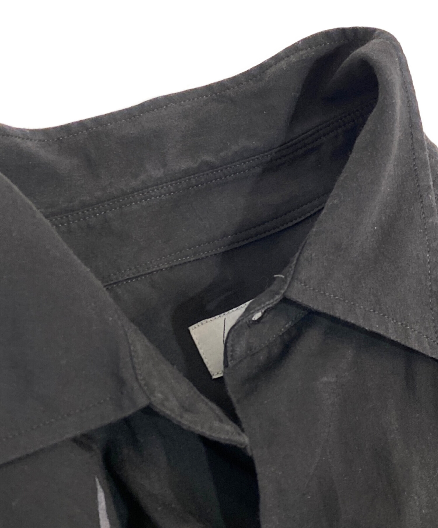 Yohji Yamamoto pour homme (ヨウジヤマモト プールオム) 22SS ダリアプリントブロード半袖 シャツ ブラック サイズ:3