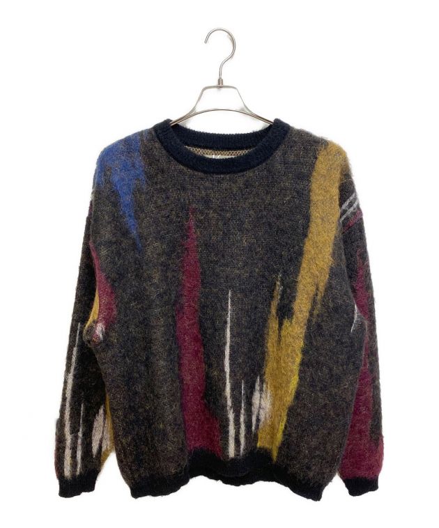 YOKE (ヨーク) 22AW STILL JACQUARD CREWNECK マルチカラー サイズ:3 未使用品