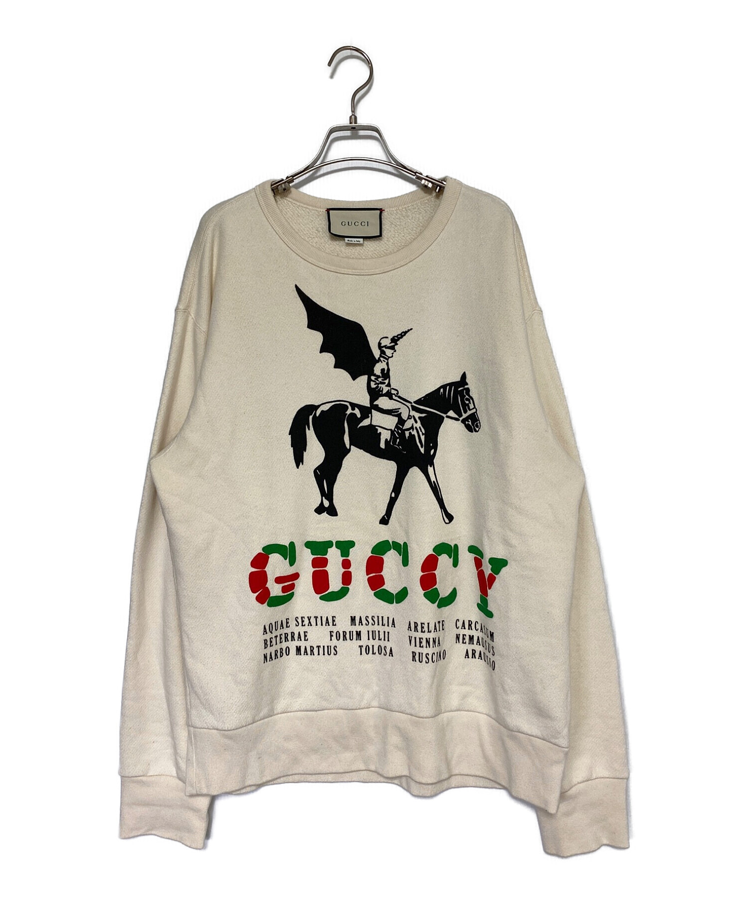 中古・古着通販】GUCCI (グッチ) ウイングジョッキースウェットシャツ