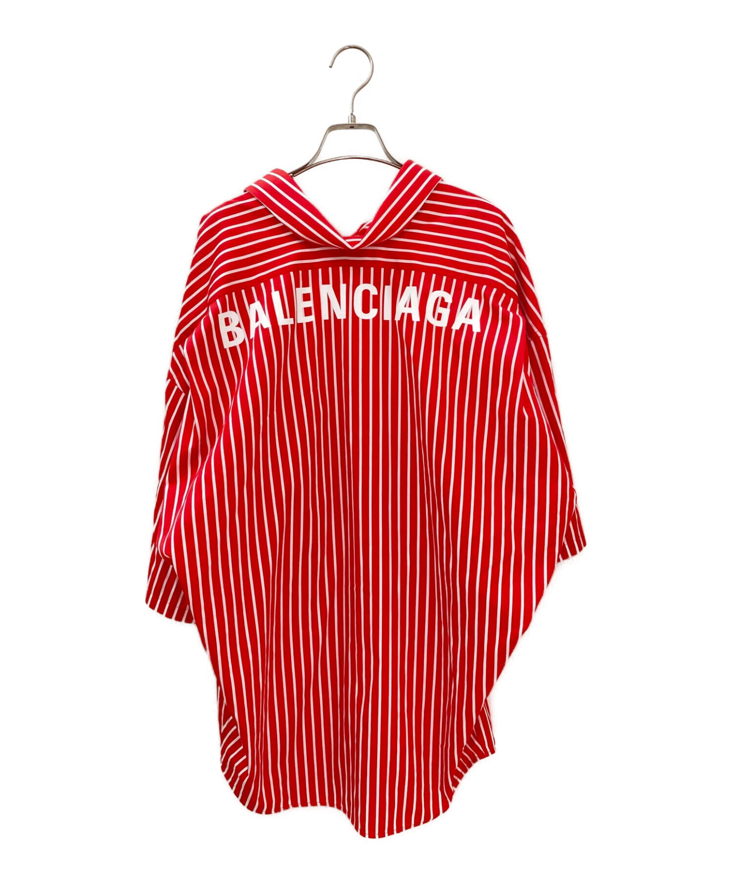 BALENCIAGA ストライプシャツ サイズ34 バレンシアガ-