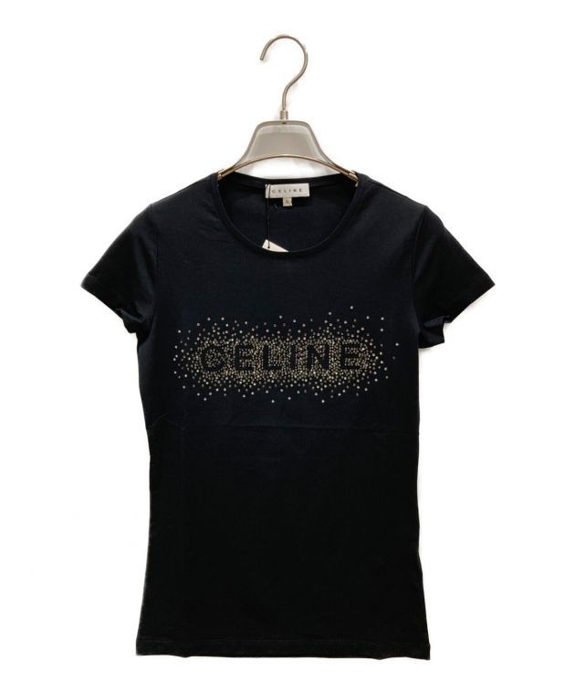 中古・古着通販】CELINE (セリーヌ) ロゴＴシャツ ブラック サイズ:S｜ブランド・古着通販 トレファク公式【TREFAC  FASHION】スマホサイト