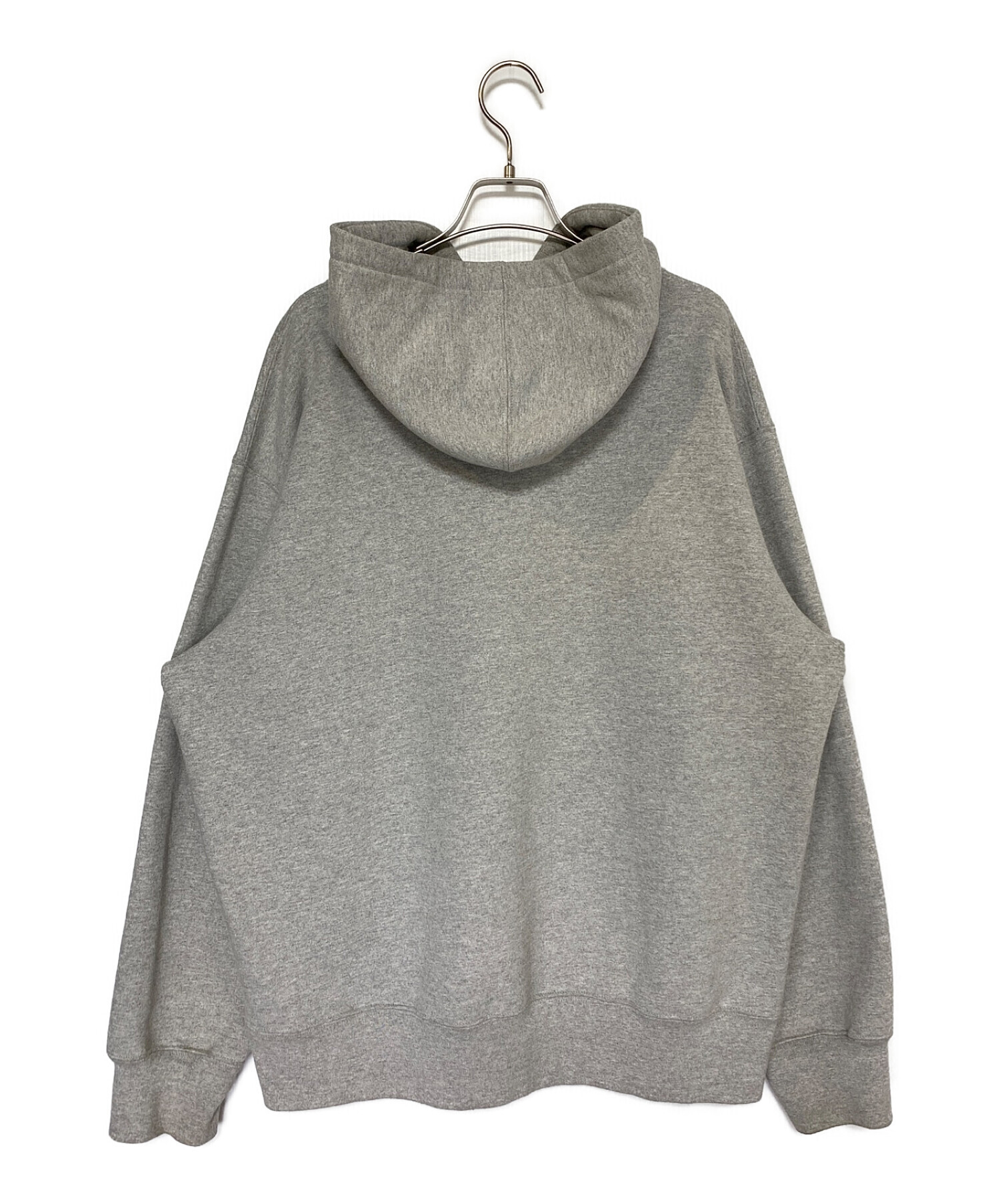 SUPREME (シュプリーム) Underline Hooded Sweatshirt グレー サイズ:L