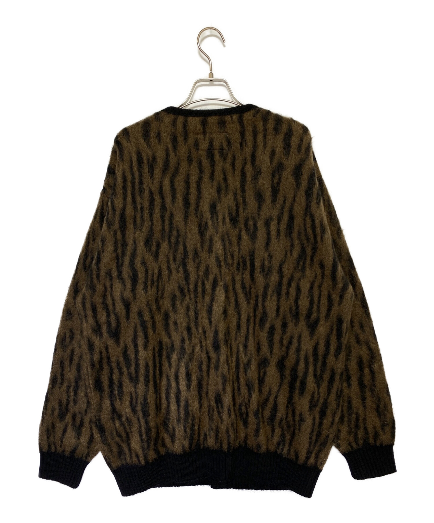 中古・古着通販】WACKO MARIA (ワコマリア) LEOPARD MOHAIR CARDIGAN