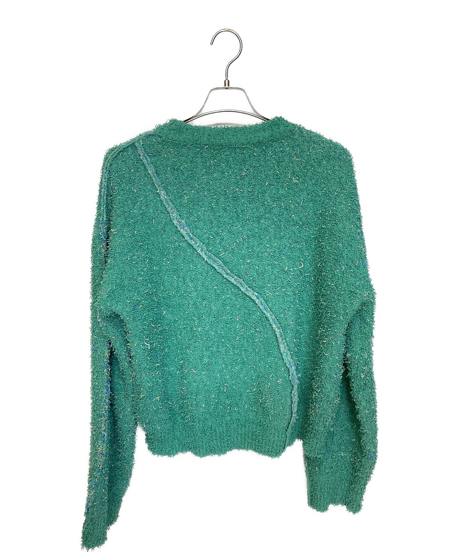 ANDERSSON BELL (アンダースンベル) MURDEIRA CREW-NECK SWEATER グリーン サイズ:L