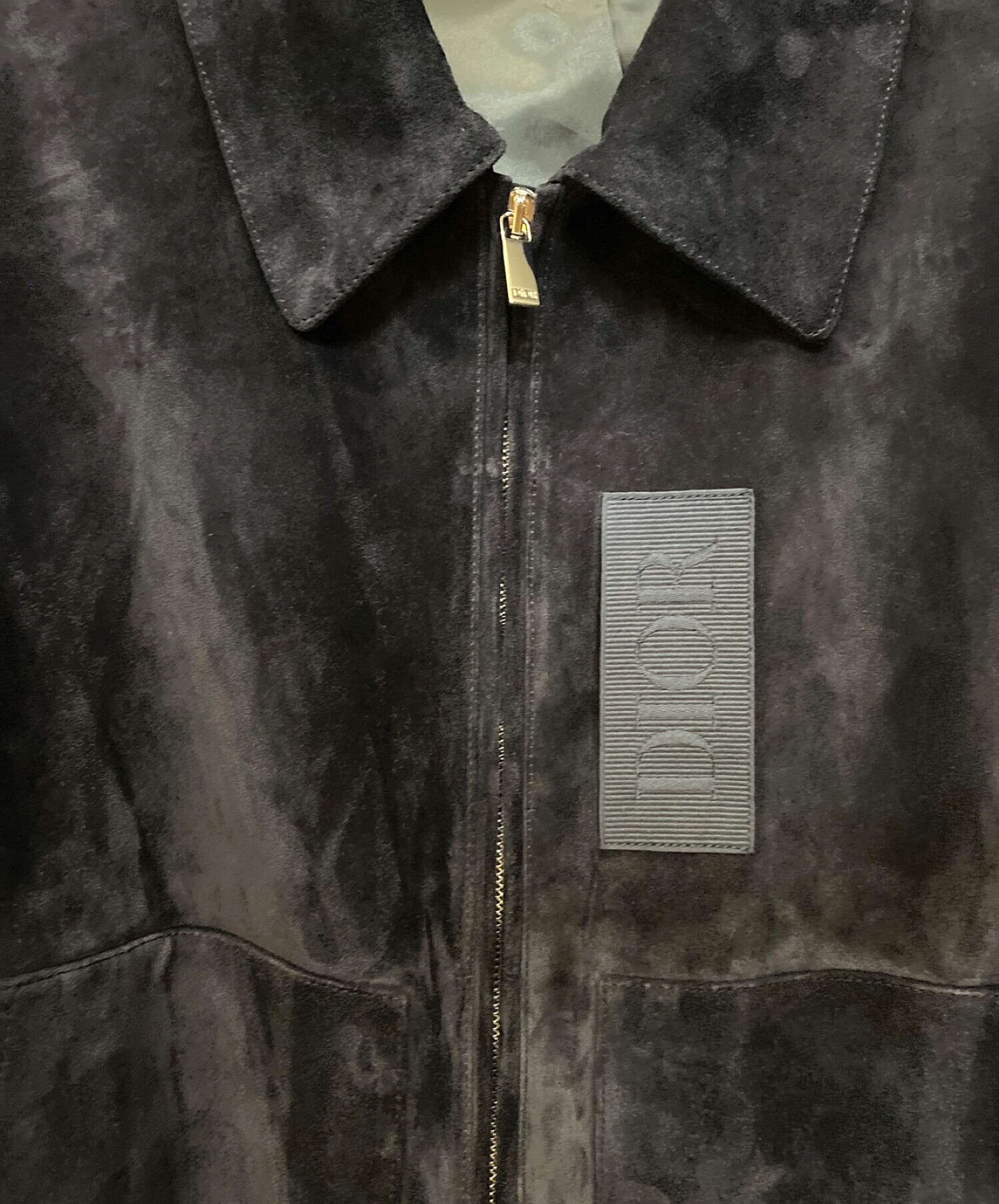 中古・古着通販】Dior (ディオール) 23AW スウェードレザージャケット ...