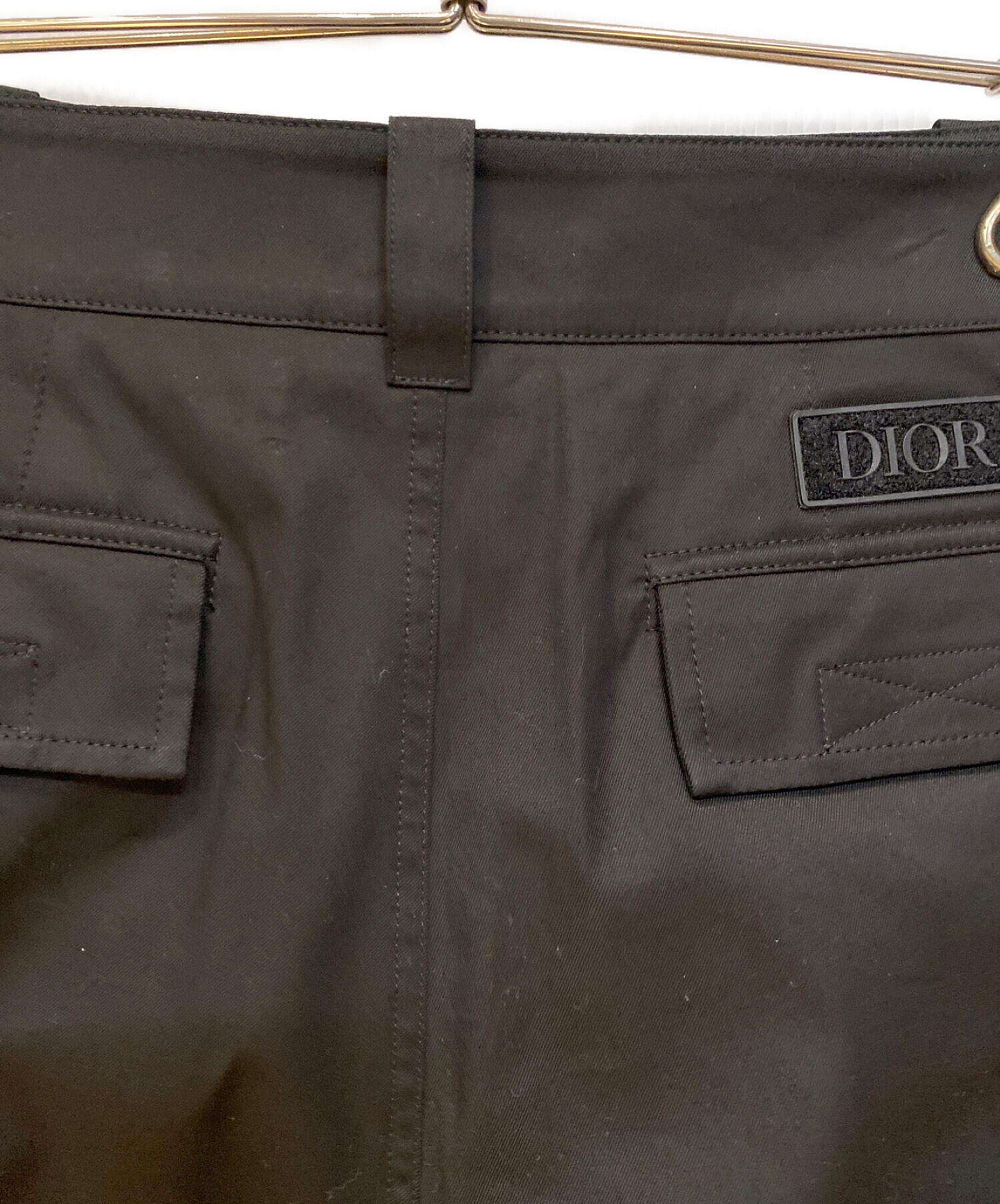 中古・古着通販】Dior (ディオール) カーゴパンツ ブラック サイズ:50