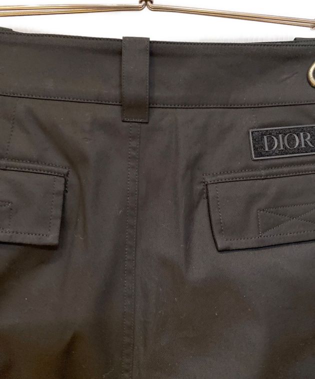 中古・古着通販】Dior (ディオール) カーゴパンツ ブラック サイズ:50 ...