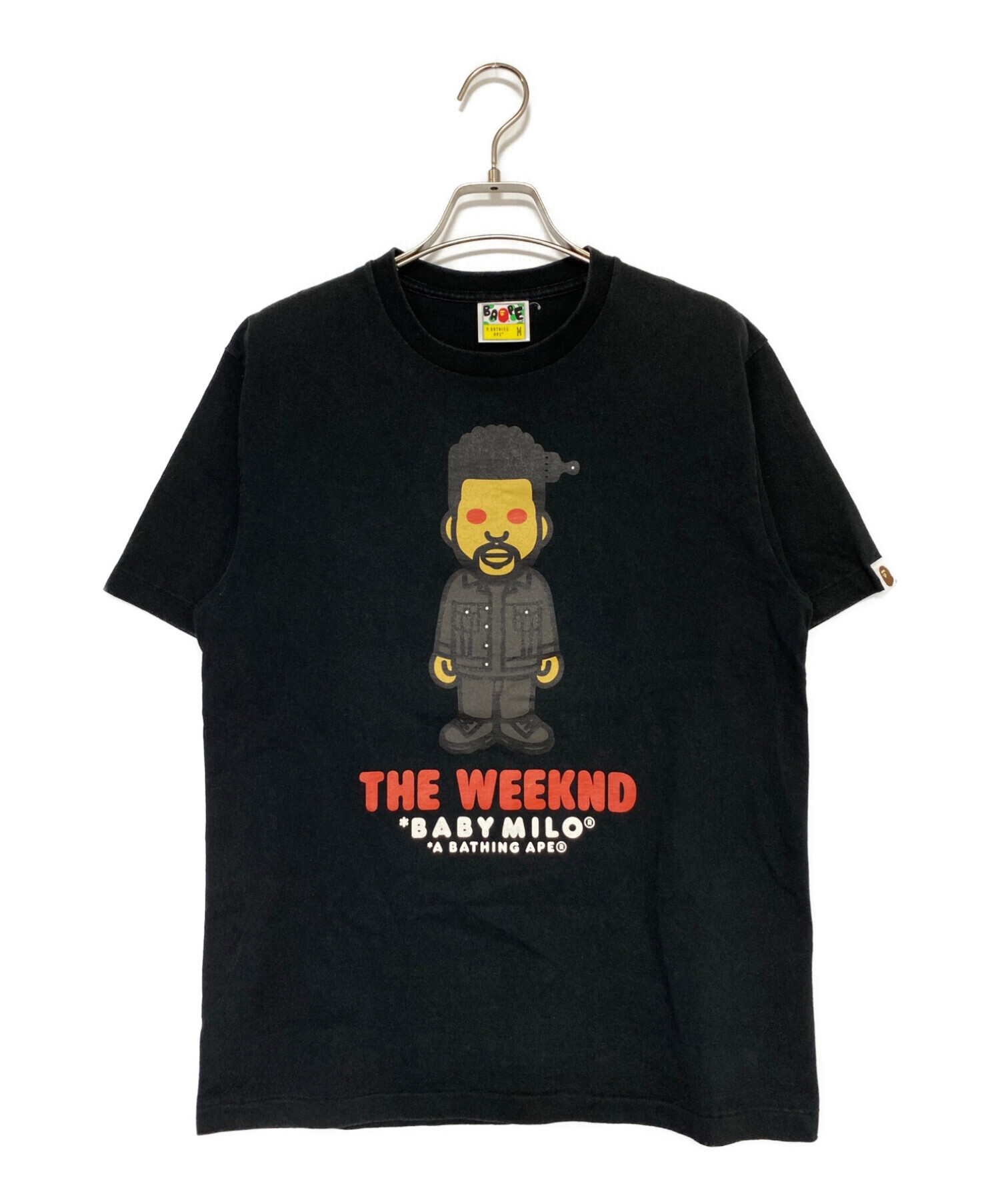 A BATHING APE (アベイシングエイプ) The Weeknd (ザ ウィークエンド) BAPE XO THE WEEKND TEE  ブラック サイズ:M
