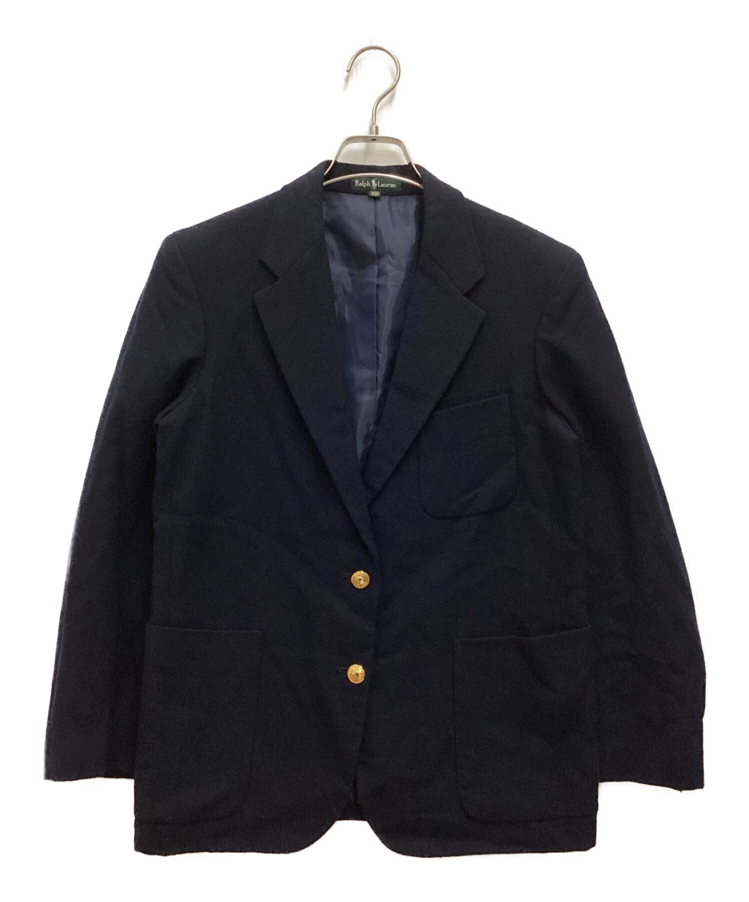 中古・古着通販】RALPH LAUREN (ラルフローレン) ブレザー ネイビー ...