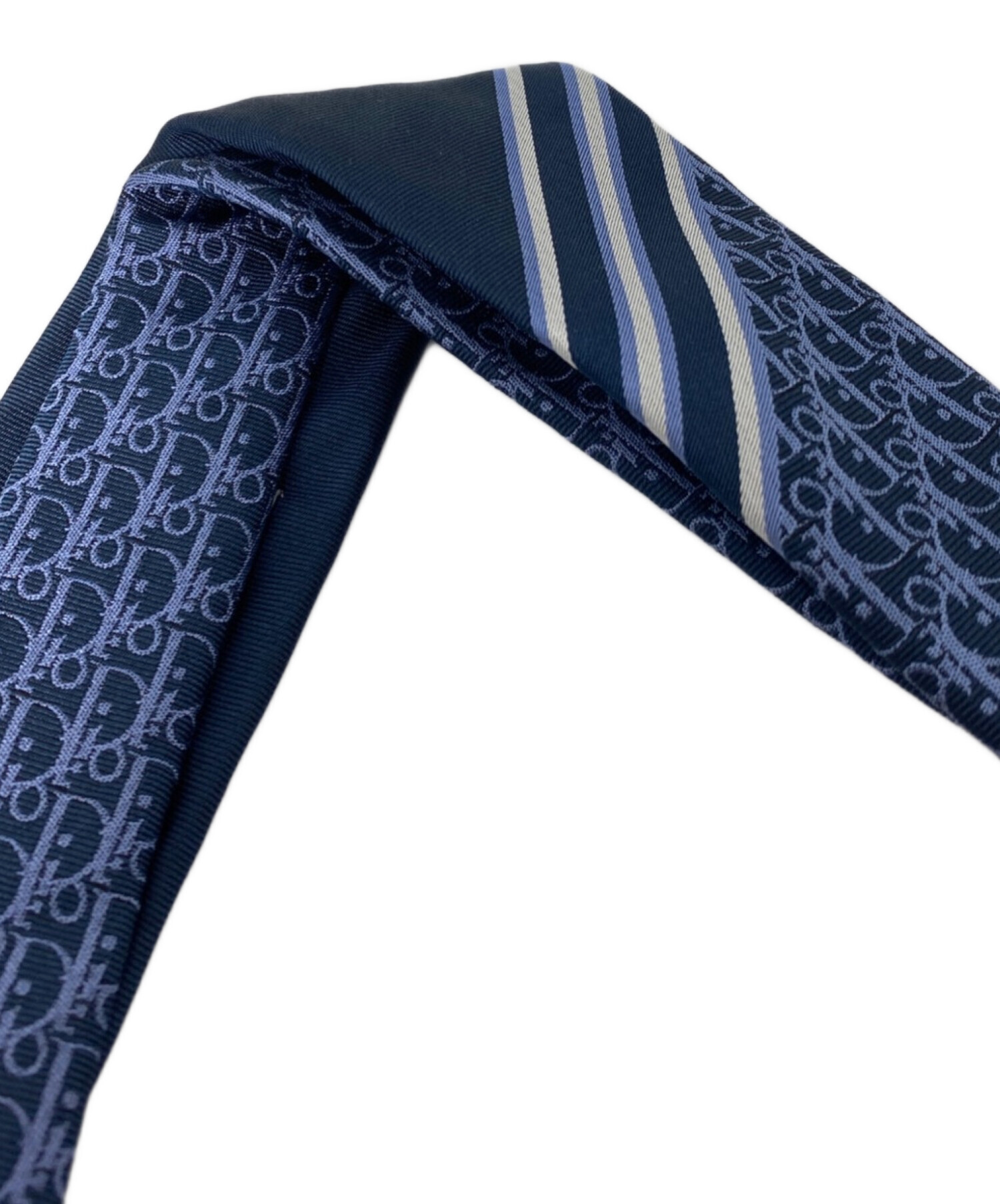 中古・古着通販】Dior (ディオール) Oblique Silk Tie（オブリーク柄シルクネクタイ） ブルー サイズ:-｜ブランド・古着通販  トレファク公式【TREFAC FASHION】スマホサイト