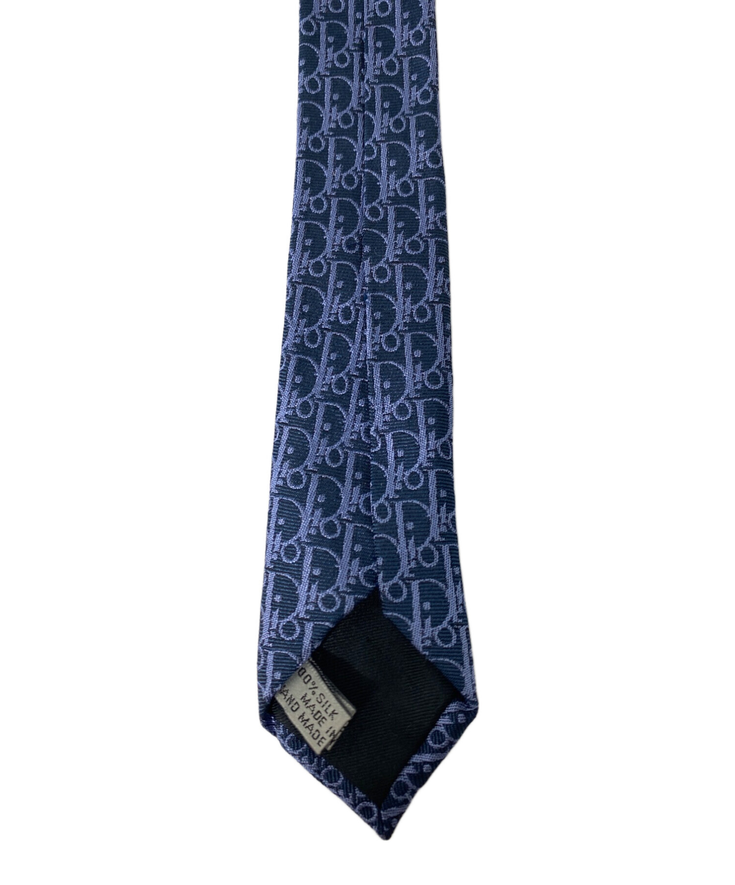 中古・古着通販】Dior (ディオール) Oblique Silk Tie（オブリーク柄シルクネクタイ） ブルー サイズ:-｜ブランド・古着通販  トレファク公式【TREFAC FASHION】スマホサイト