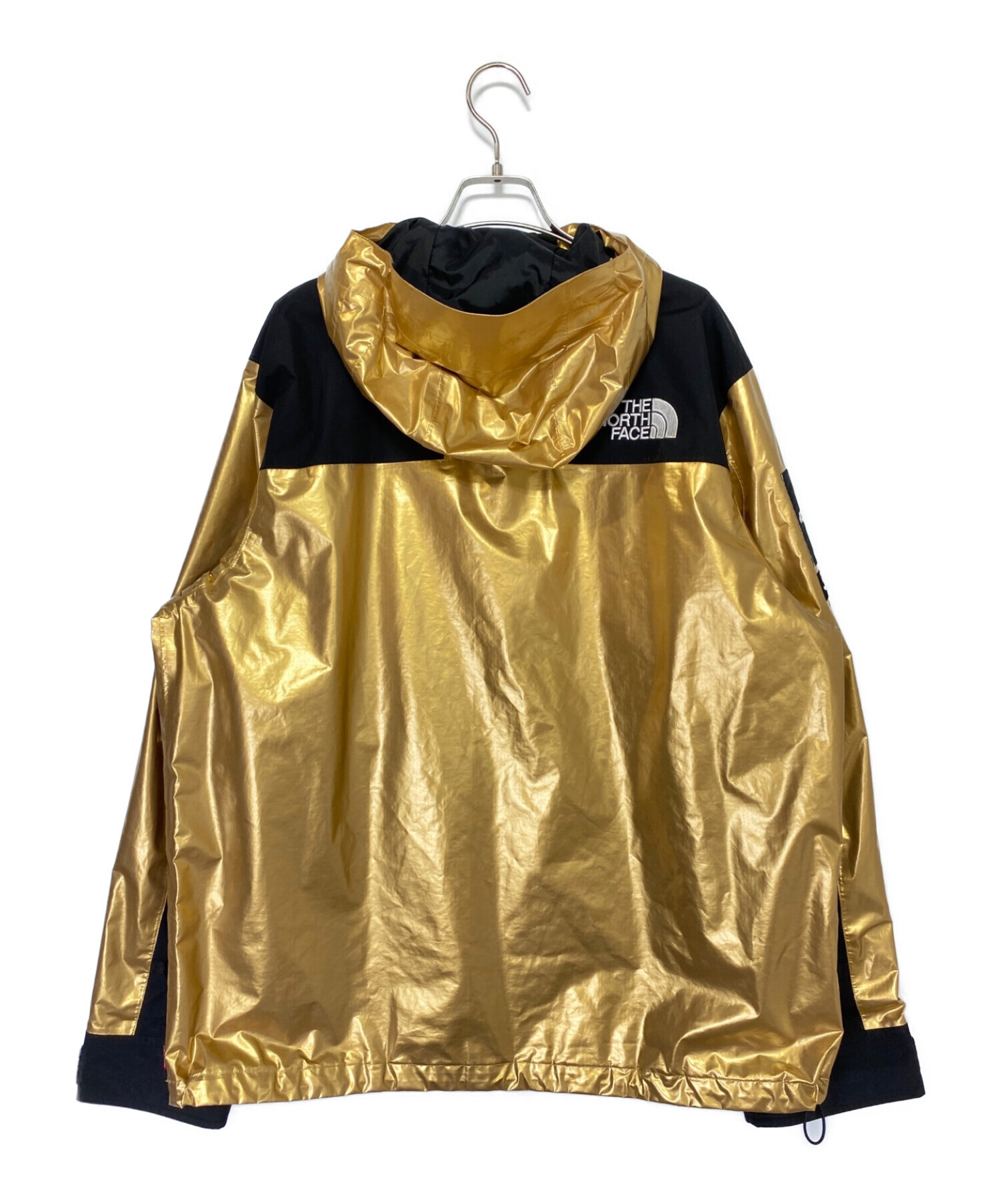 SUPREME (シュプリーム) THE NORTH FACE (ザ ノース フェイス) METALLIC MOUNTAIN JACKET ゴールド  サイズ:L