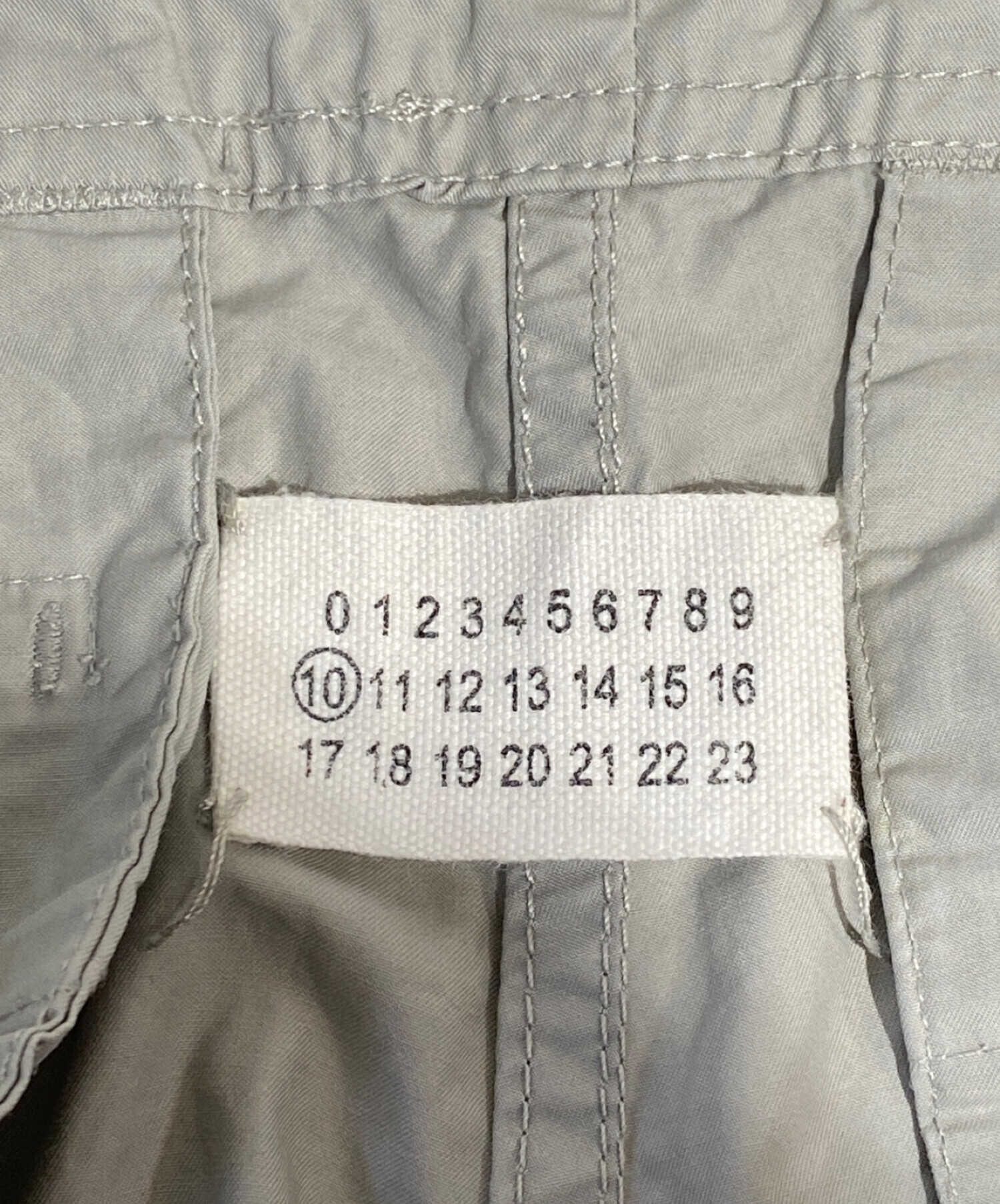 Maison Margiela (メゾンマルジェラ) 09SS Tactical Astro Cargo Pants/Archive ライトグレー  サイズ:46