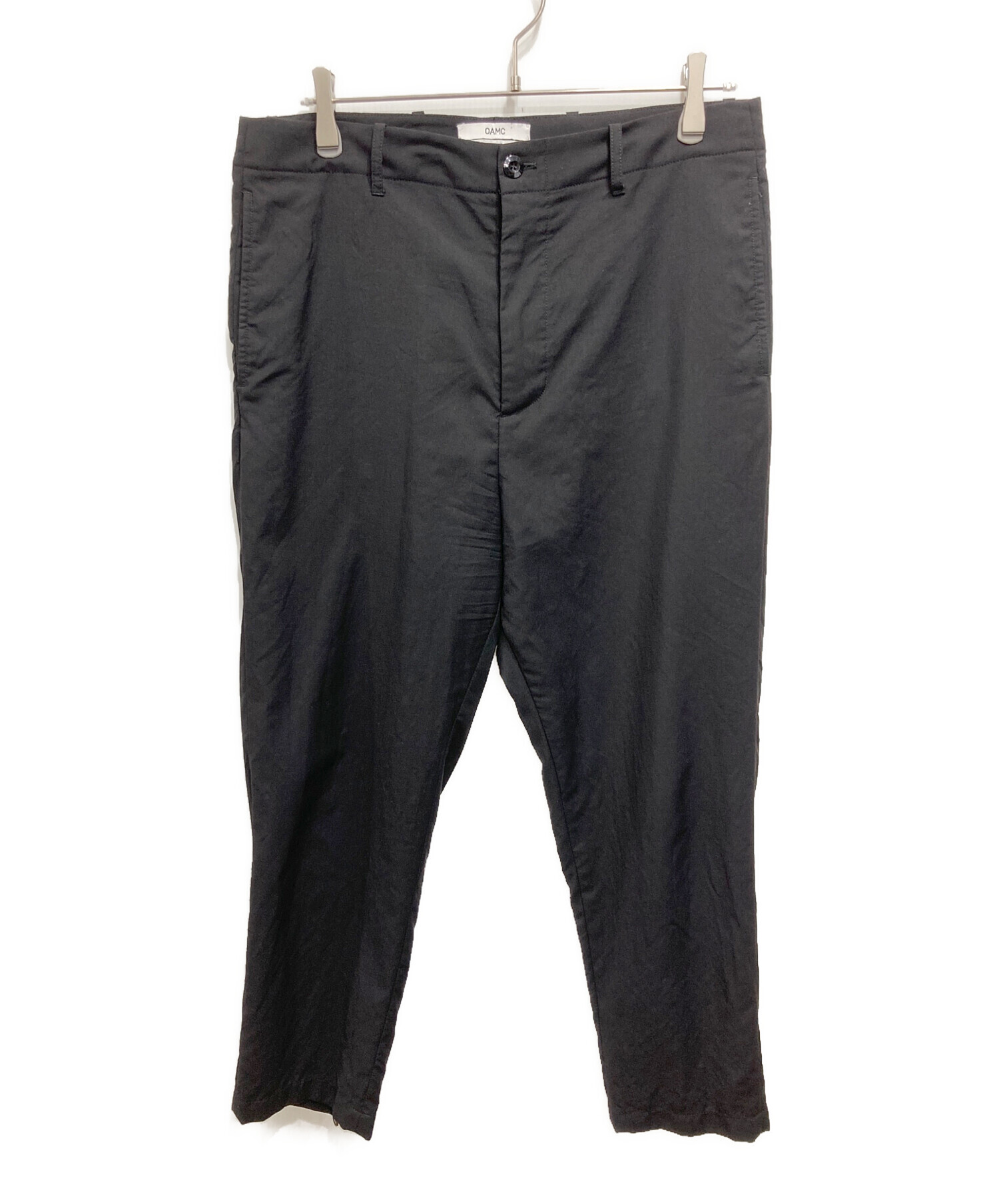 中古・古着通販】OAMC (オーエーエムシー) Cropped Zip Trousers／クロップド ジップ パンツ 6  サイズ:30｜ブランド・古着通販 トレファク公式【TREFAC FASHION】スマホサイト